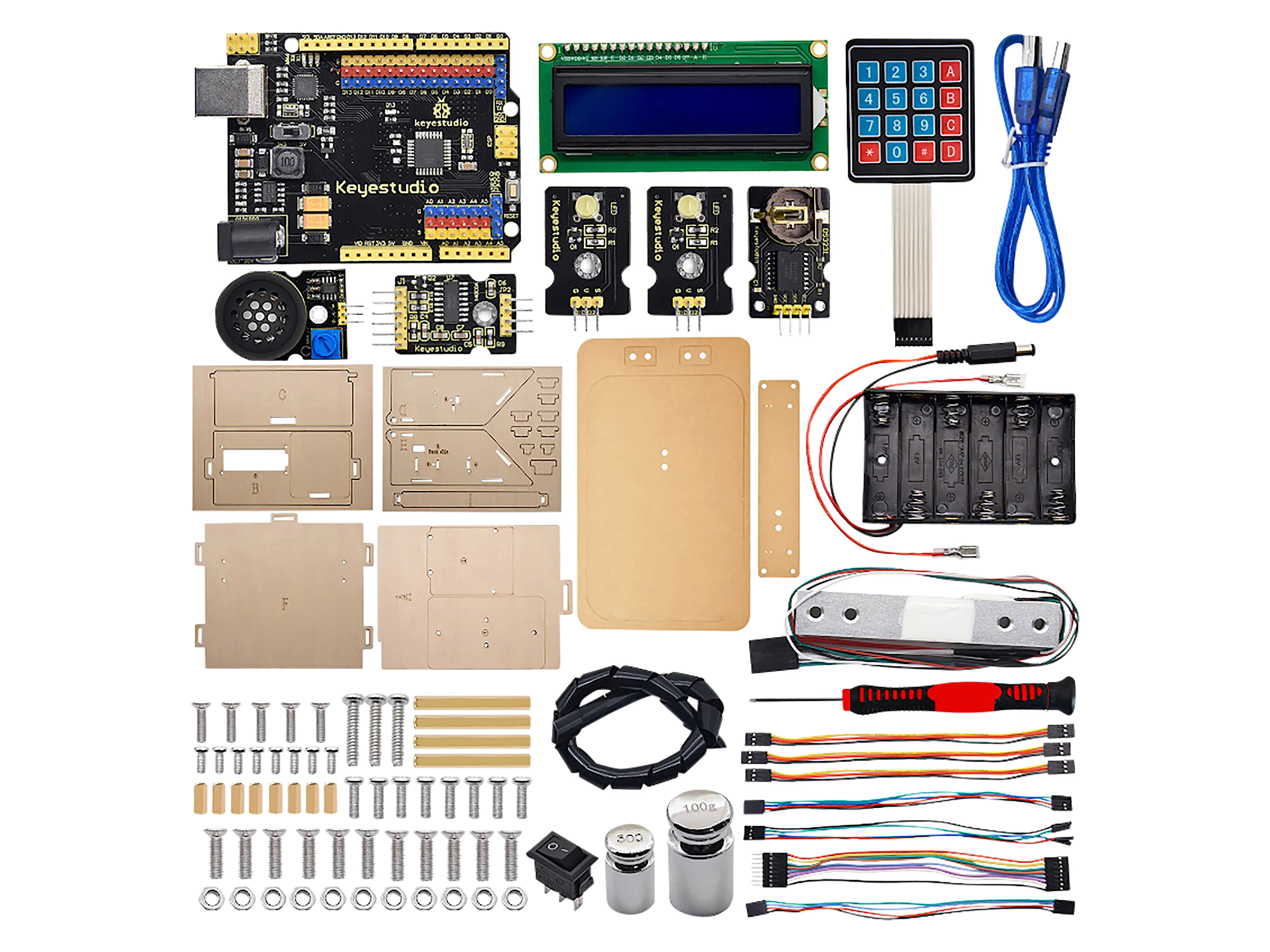 KUBII Bausatz Elektronikwaage