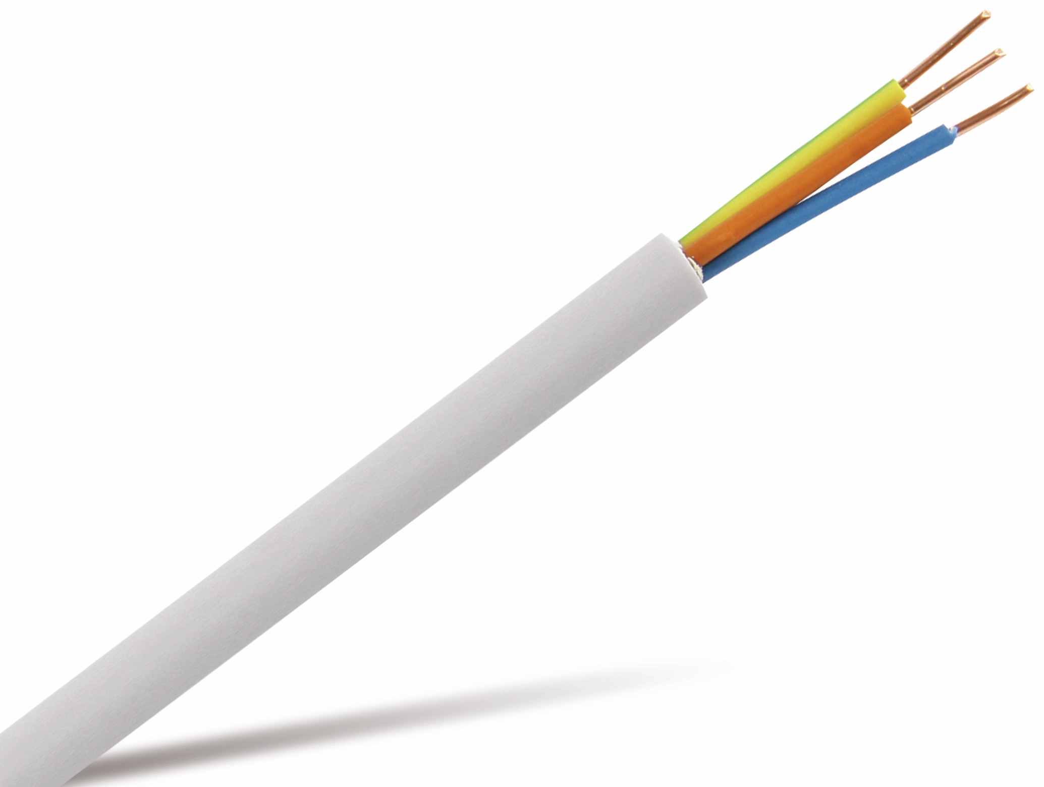 Feuchtraumkabel NYM-J 3x1,5mm², 100 m, grau