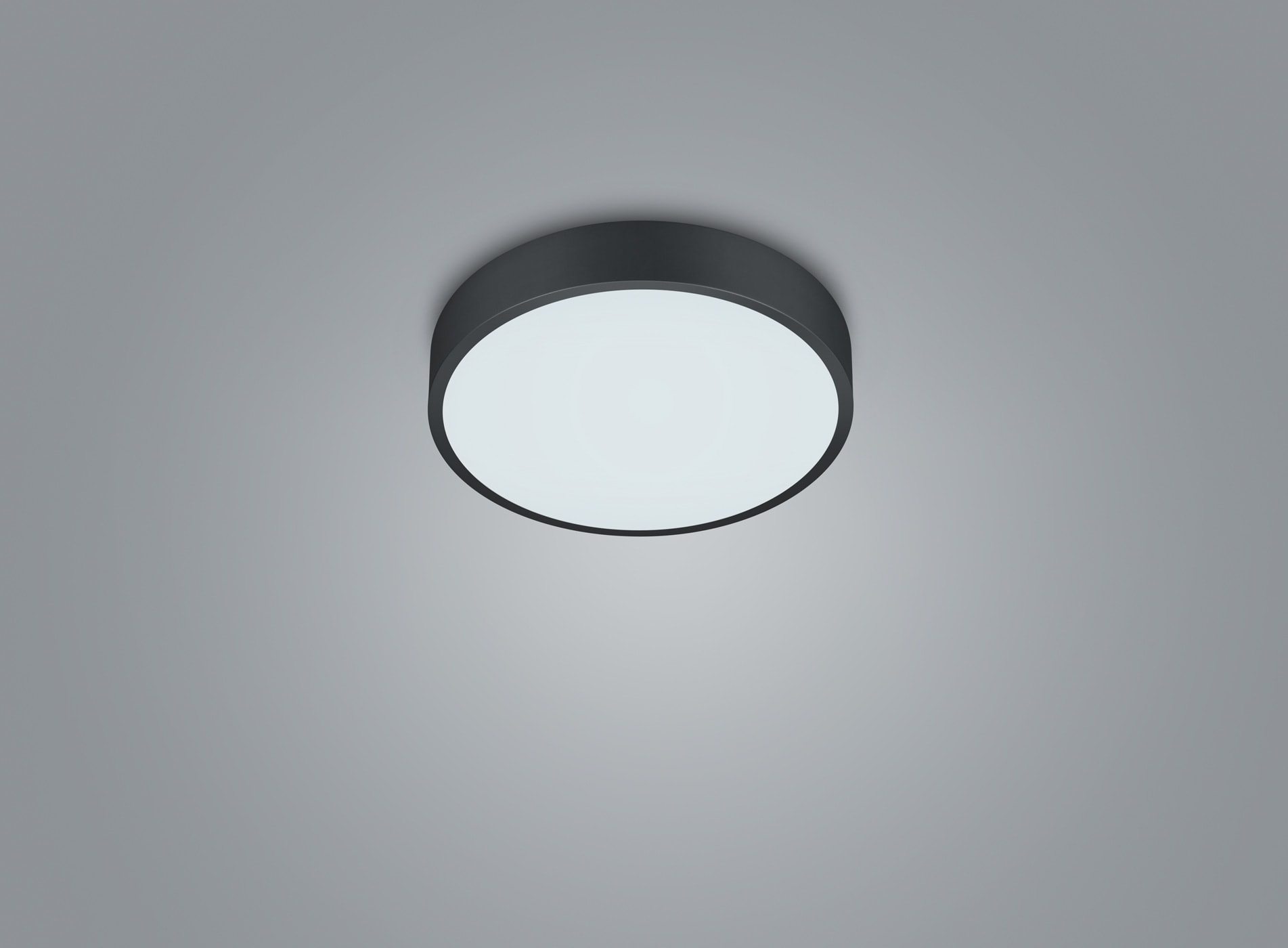 TRIO LED-Deckenleuchte Waco 627413032 schwarz, 28 W, 3200 lm, CCT
