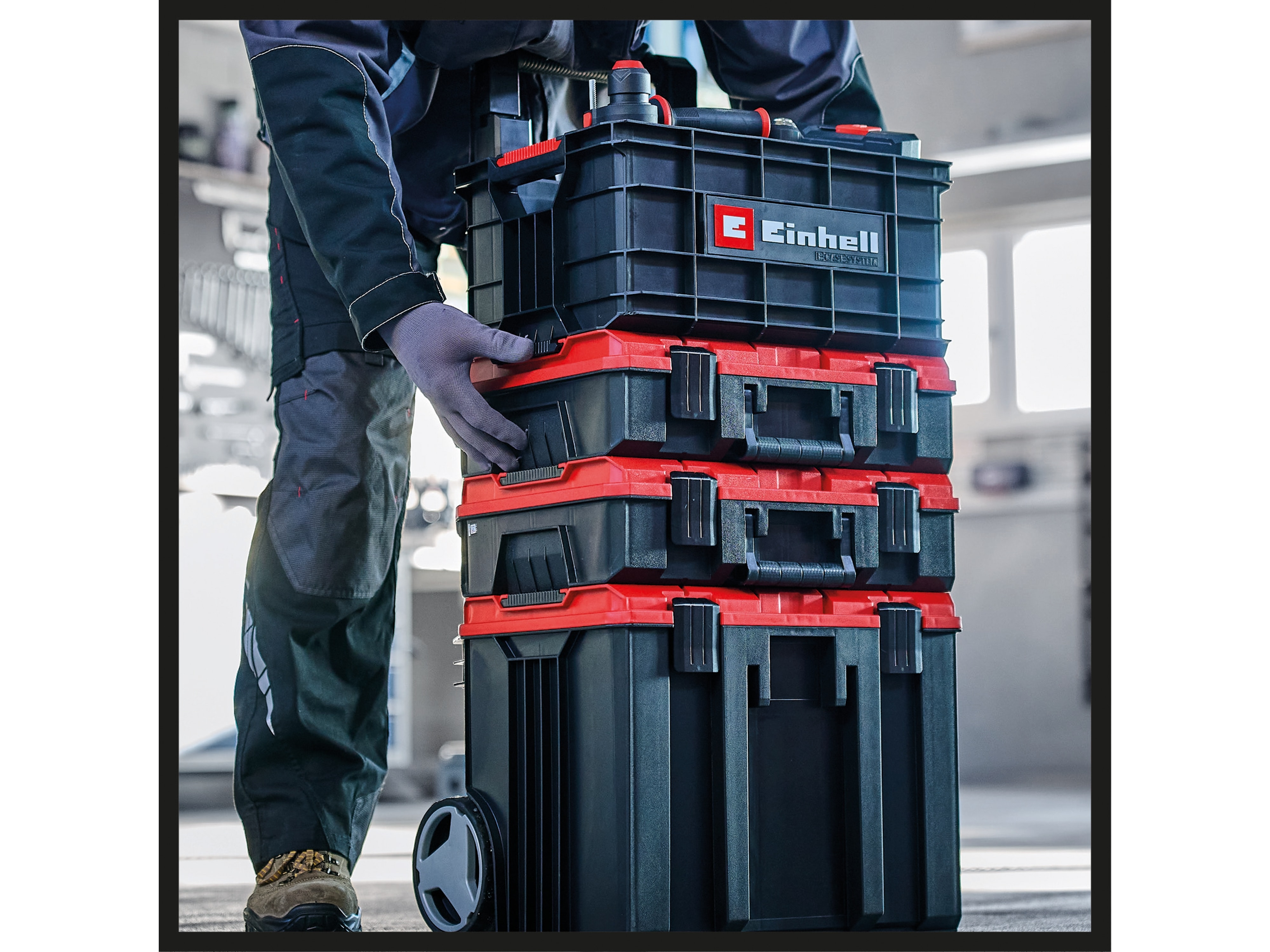 EINHELL Systemkoffer E-Case Werkzeugkiste