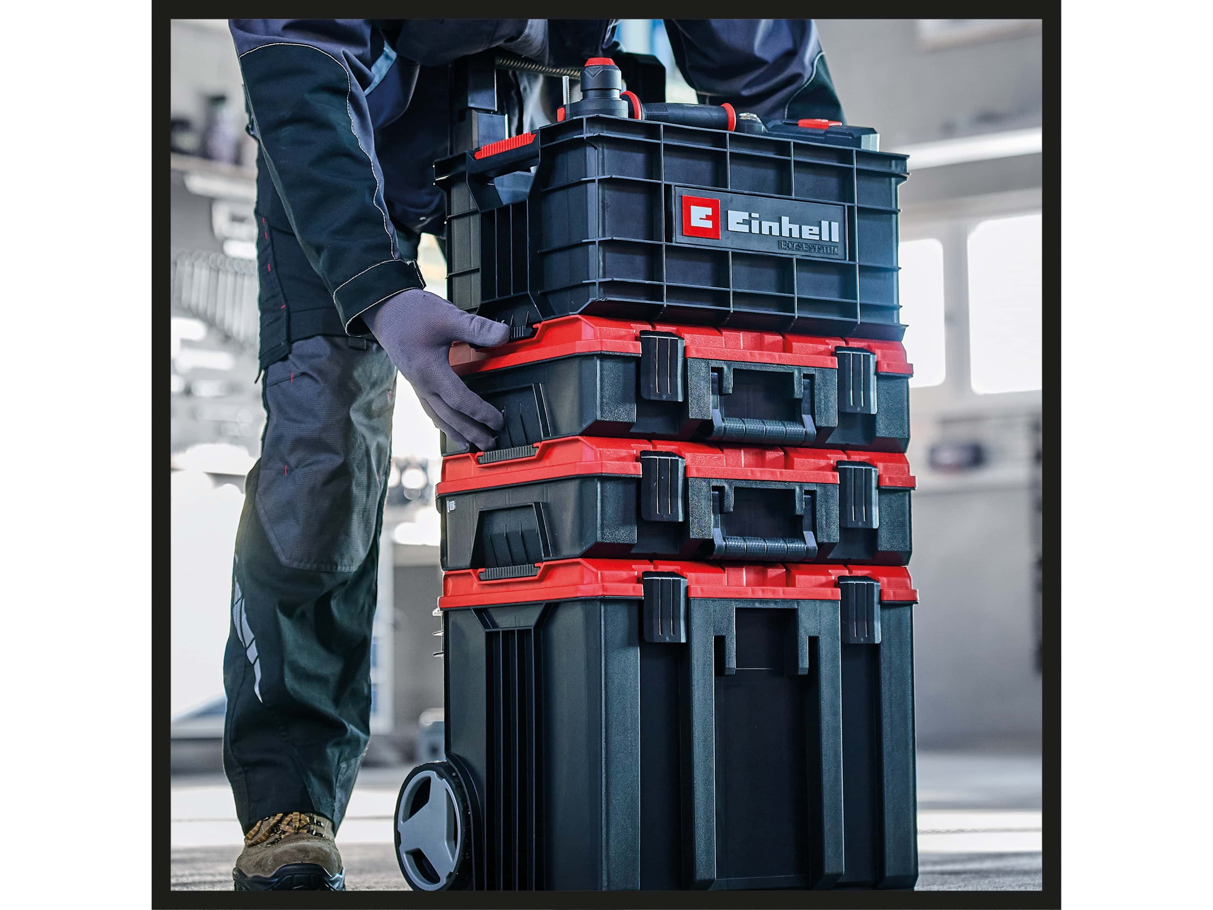 EINHELL Systemkoffer E-Case Werkzeugkiste