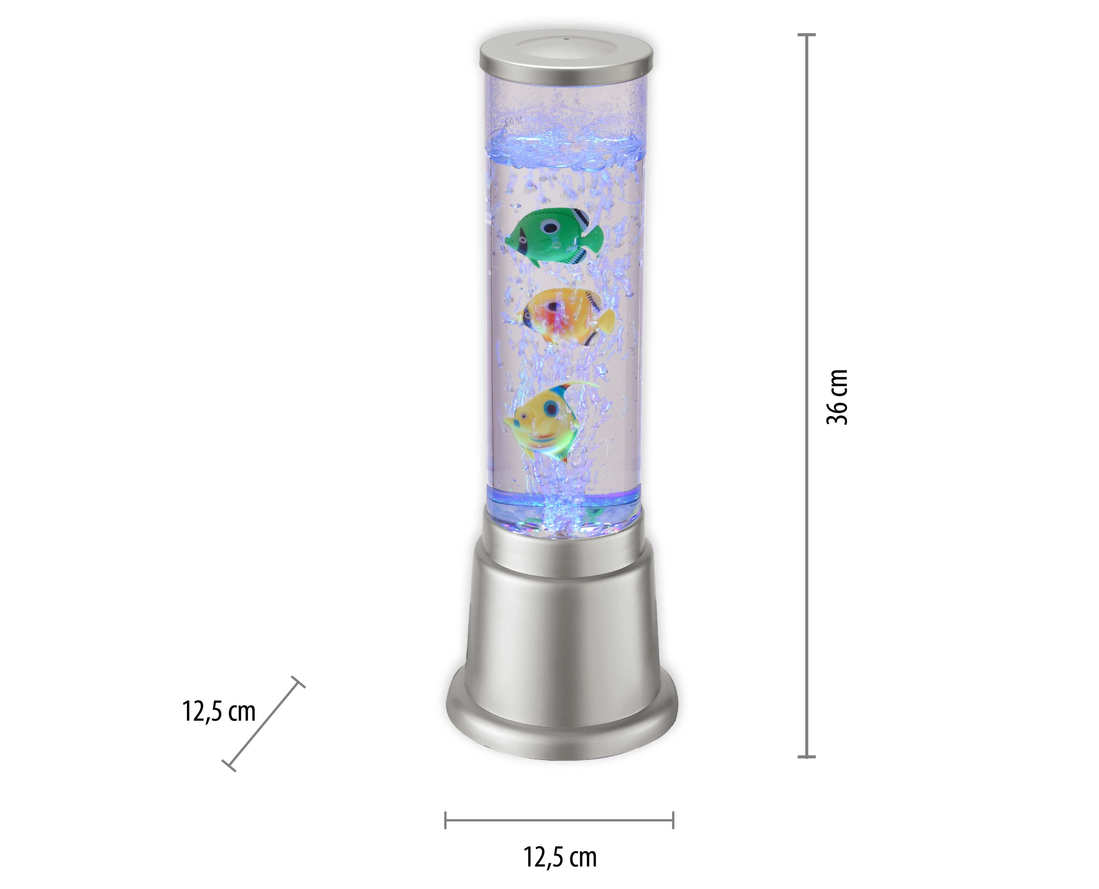 JUST LIGHT LED-Wassersäule 85127-21, 0,05W, RGB, IP20, 36 cm