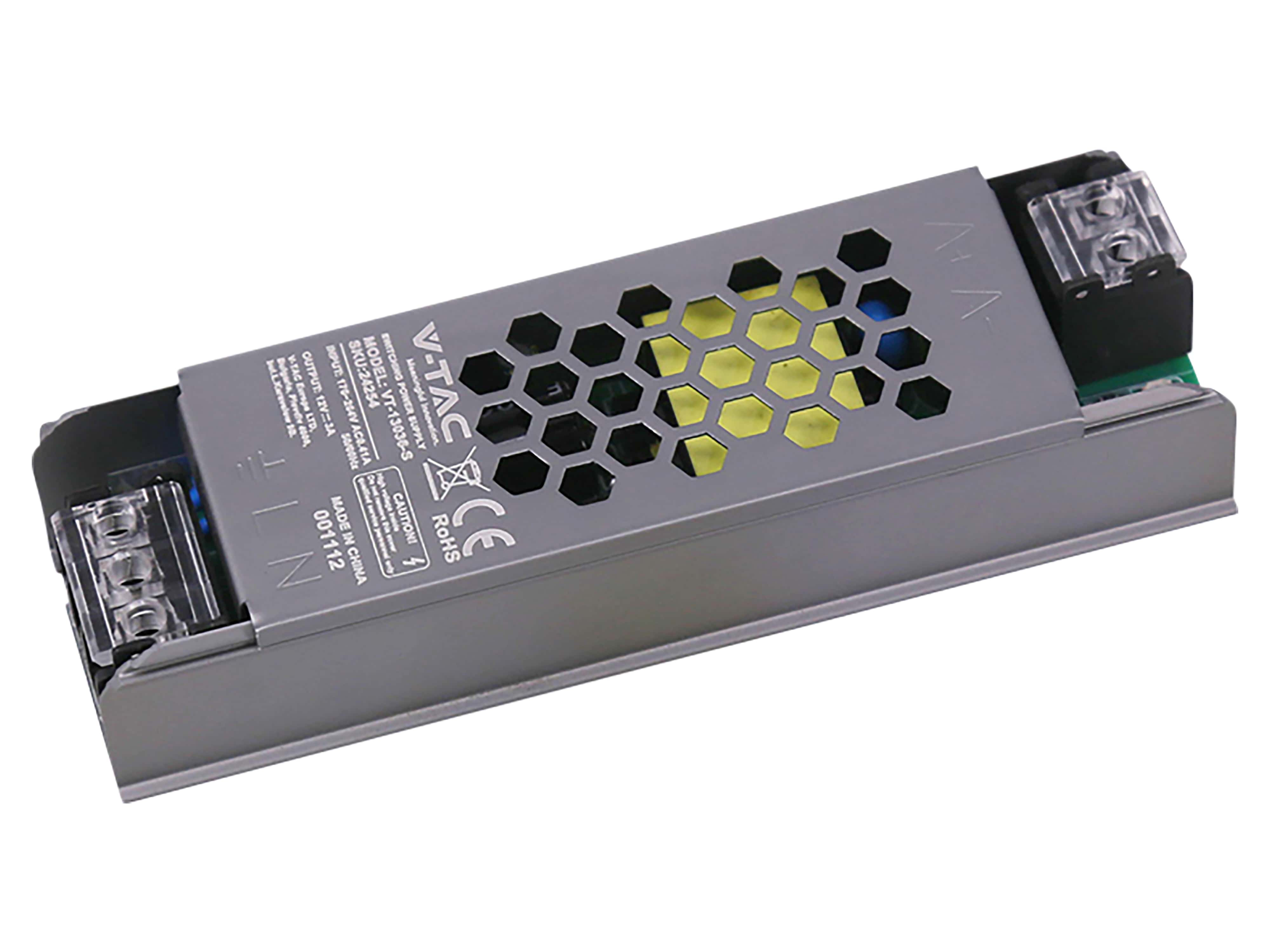 V-TAC Schaltnetzteil, VT-24254, 12V/3,0A, 36W, IP20