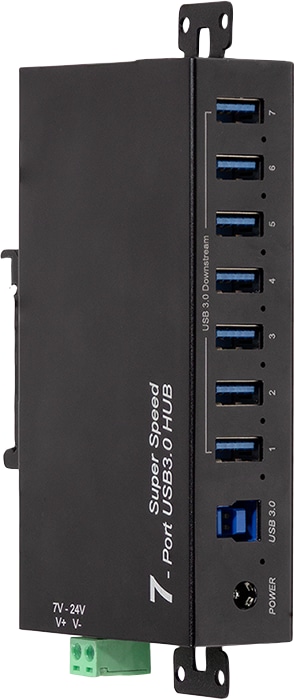 LOGILINK USB-Hub UA0444 7-Port Industrie LOGILINK USB-Hub UA0444 7-Port Industrie