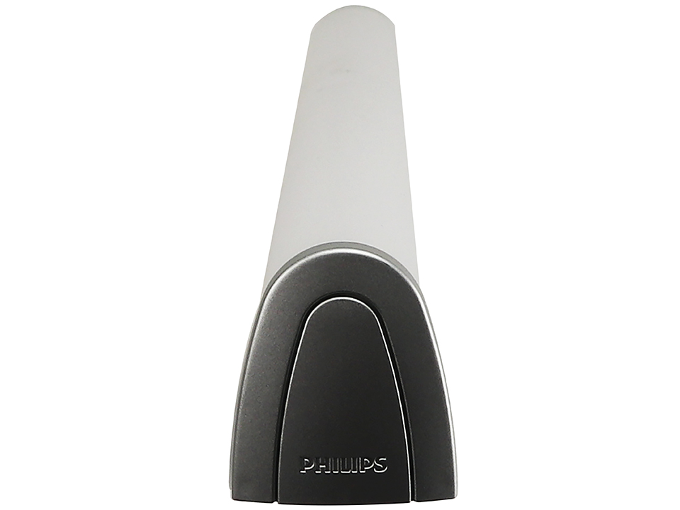 PHILIPS Wandbeleuchtung Volga, Grau, LED, Warmweiß