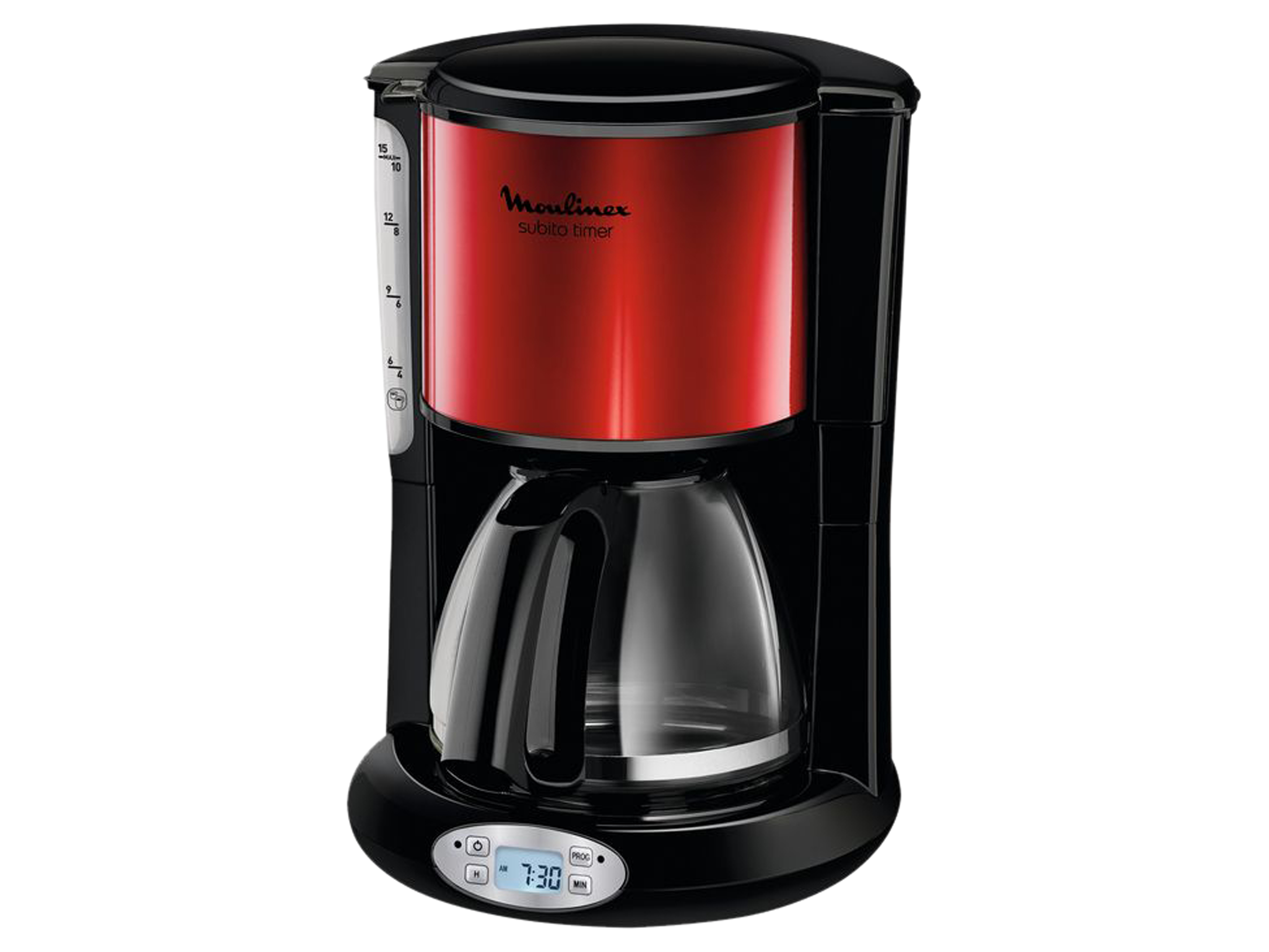 MOULINEX Filter-Kaffeemaschine FG362, 1,25 L, programmierbar