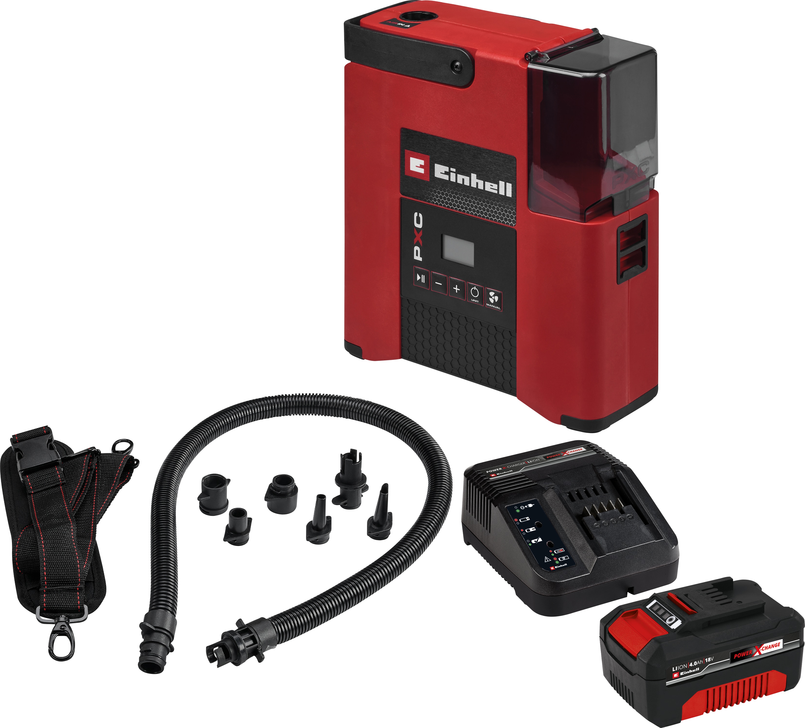 EINHELL Akku-Kompressor SUPPERO 18/380 Kit (1x 4,0 Ah) EINHELL Akku-Kompressor SUPPERO 18/380 Kit (1x 4,0 Ah)