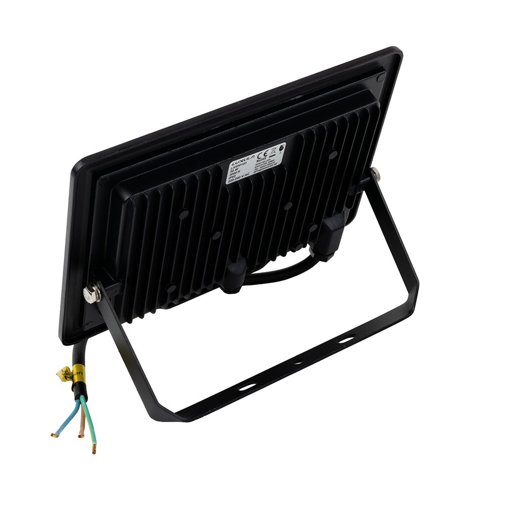 LUXULA LED-Fluter, EEK: F, 50W, 5000lm, 4000K, schwarz