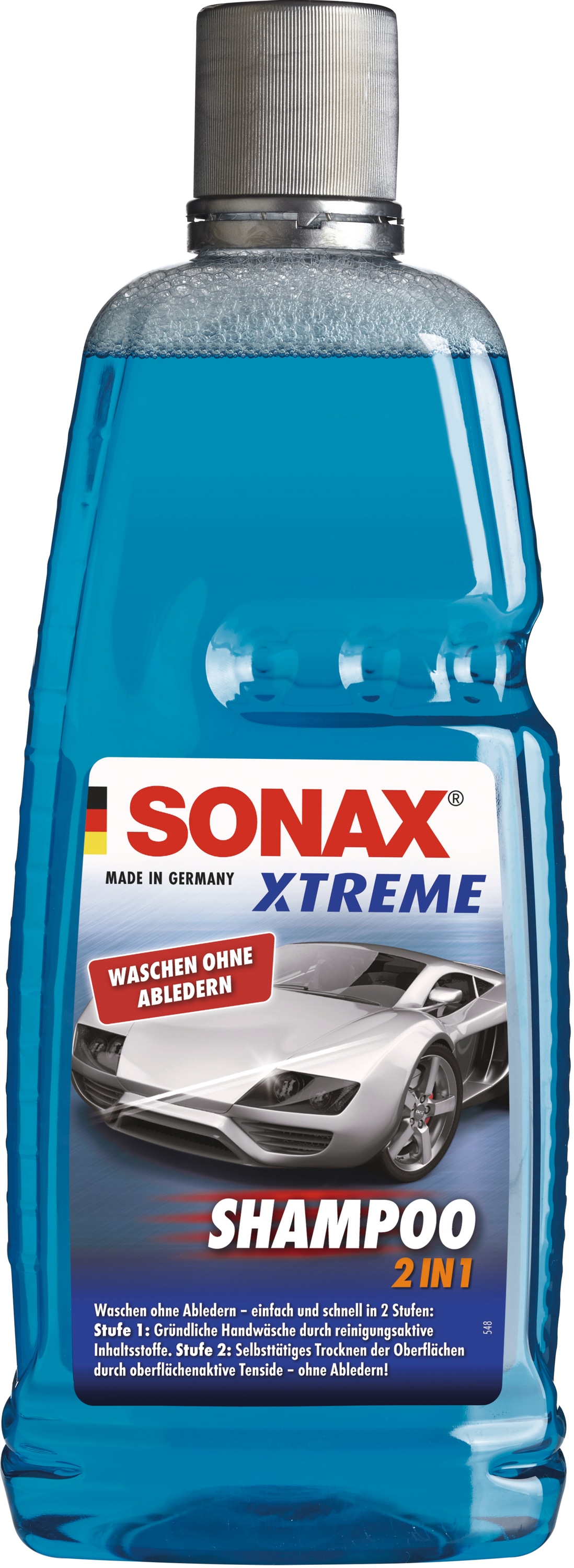 SONAX Autoshampoo XTREME Shampoo 2 in 1, 02153000, 1l