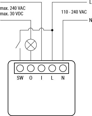 SHELLY WLAN-Schaltaktor Plus 1 Mini, max. 8 A, 1 Kanal, Bluetooth, UP, 4 Stück SHELLY WLAN-Schaltaktor Plus 1 Mini, max. 8 A, 1 Kanal, Bluetooth, UP, 4 Stück