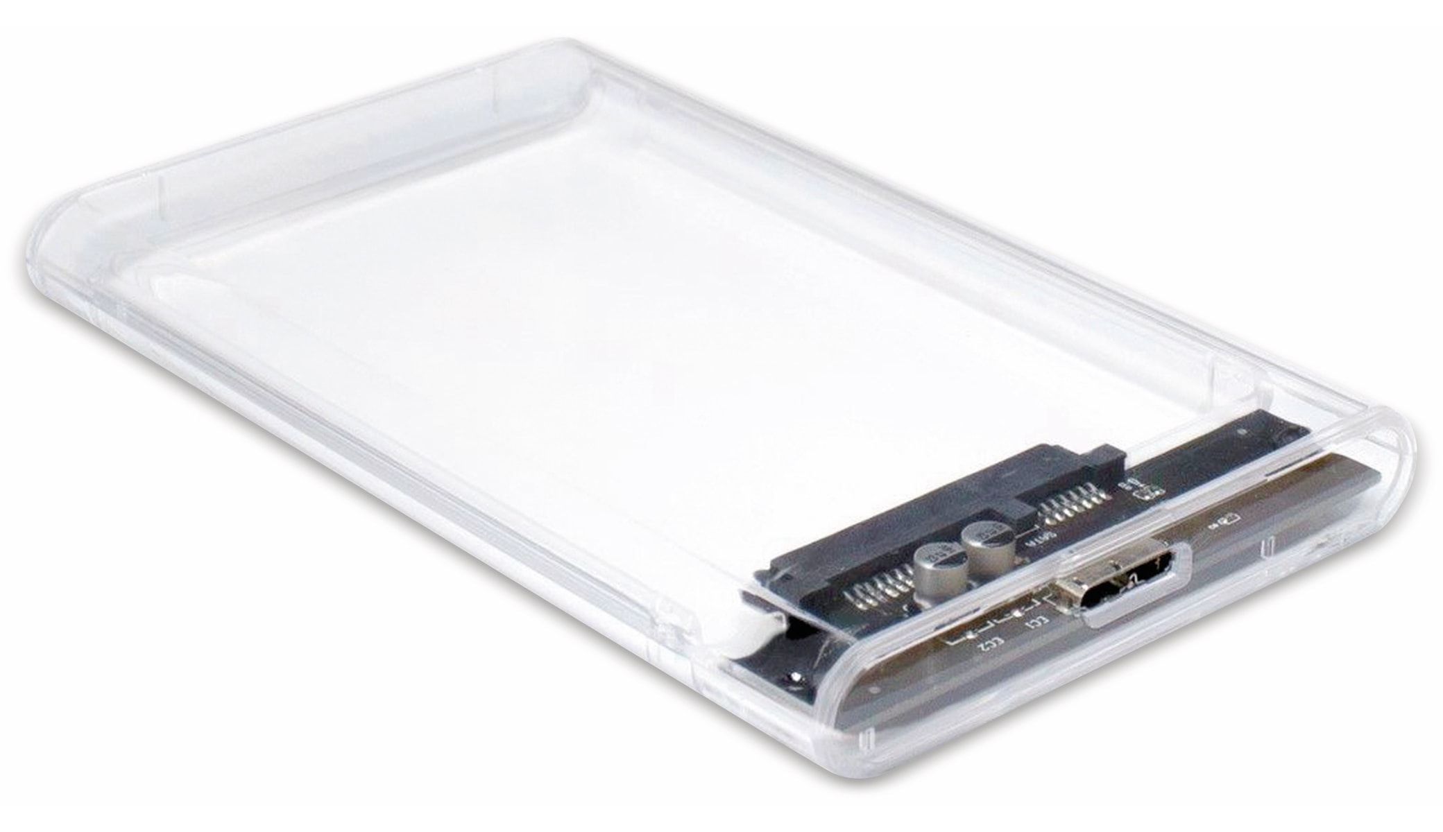 ARGUS HDD-Case INTER-TECH GD-25000, USB 3.0, 6,35 cm (2,5"), transparent ARGUS HDD-Case INTER-TECH GD-25000, USB 3.0, 6,35 cm (2,5"), transparent