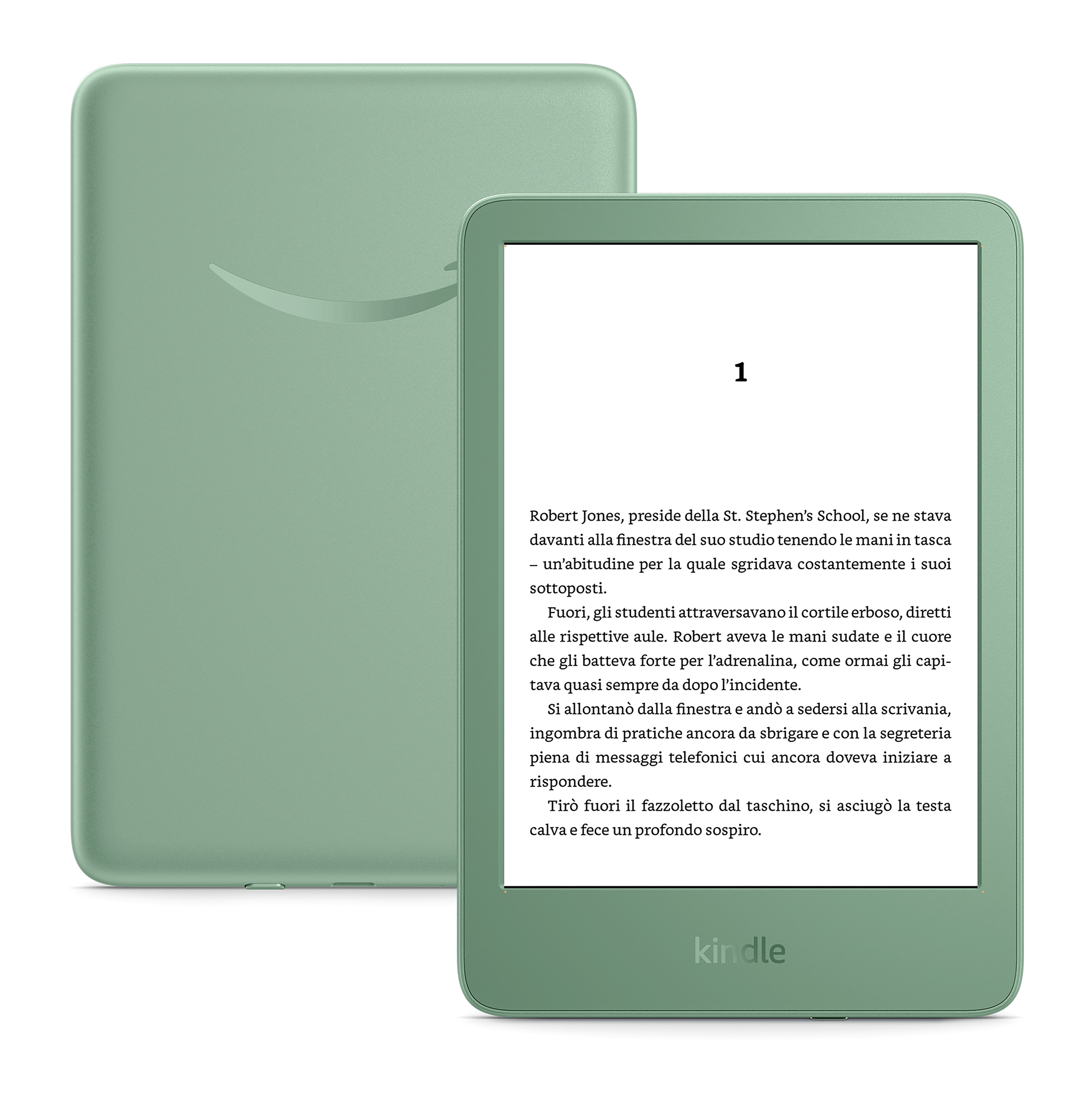 AMAZON E-Book Reader Kindle (2024) grün mit Werbung AMAZON E-Book Reader Kindle (2024) grün mit Werbung