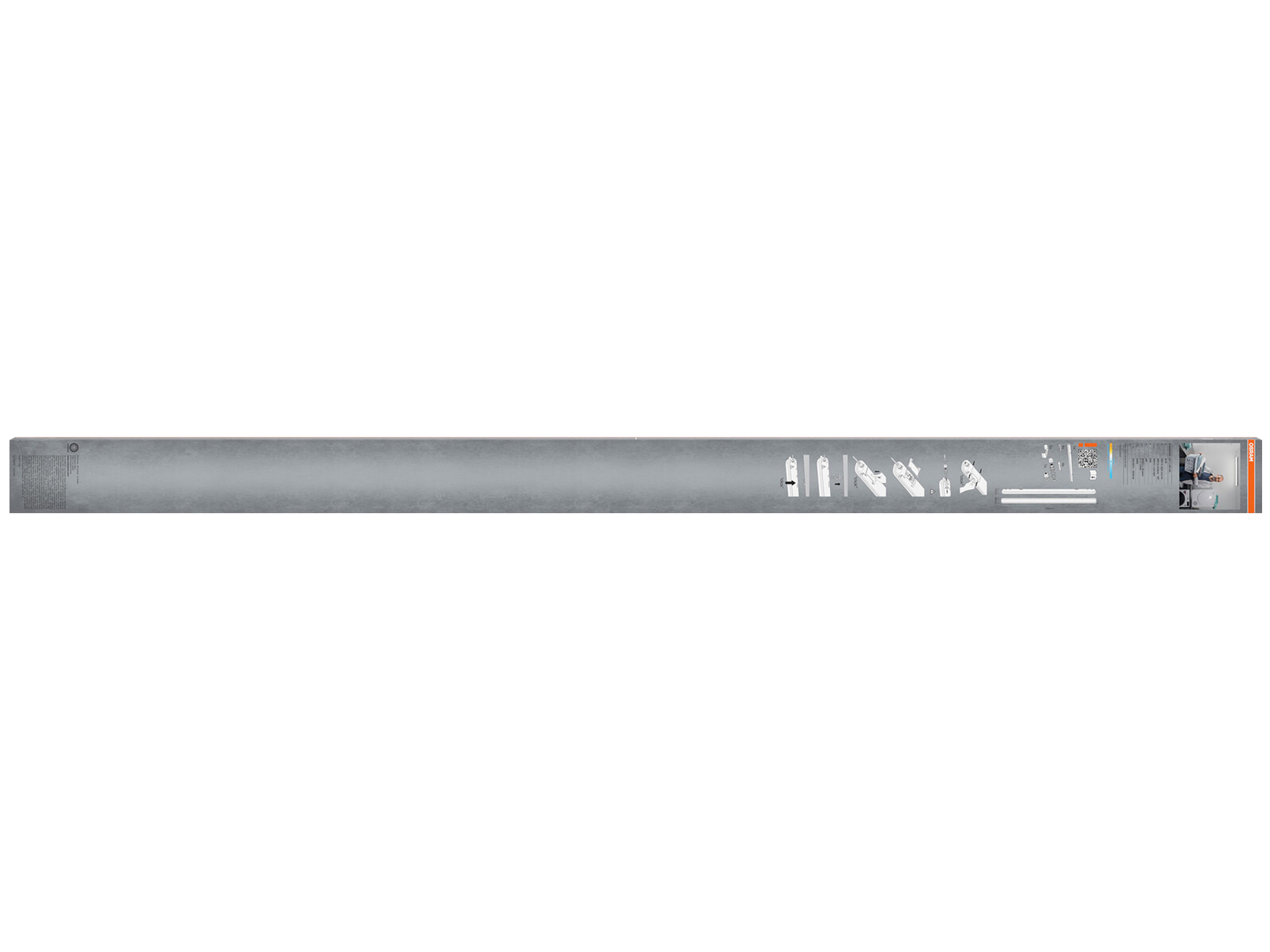 OSRAM LED-Feuchtraumleuchte, 48W, 4000lm, 4000K, IP65, neutralweiß, 1,5m