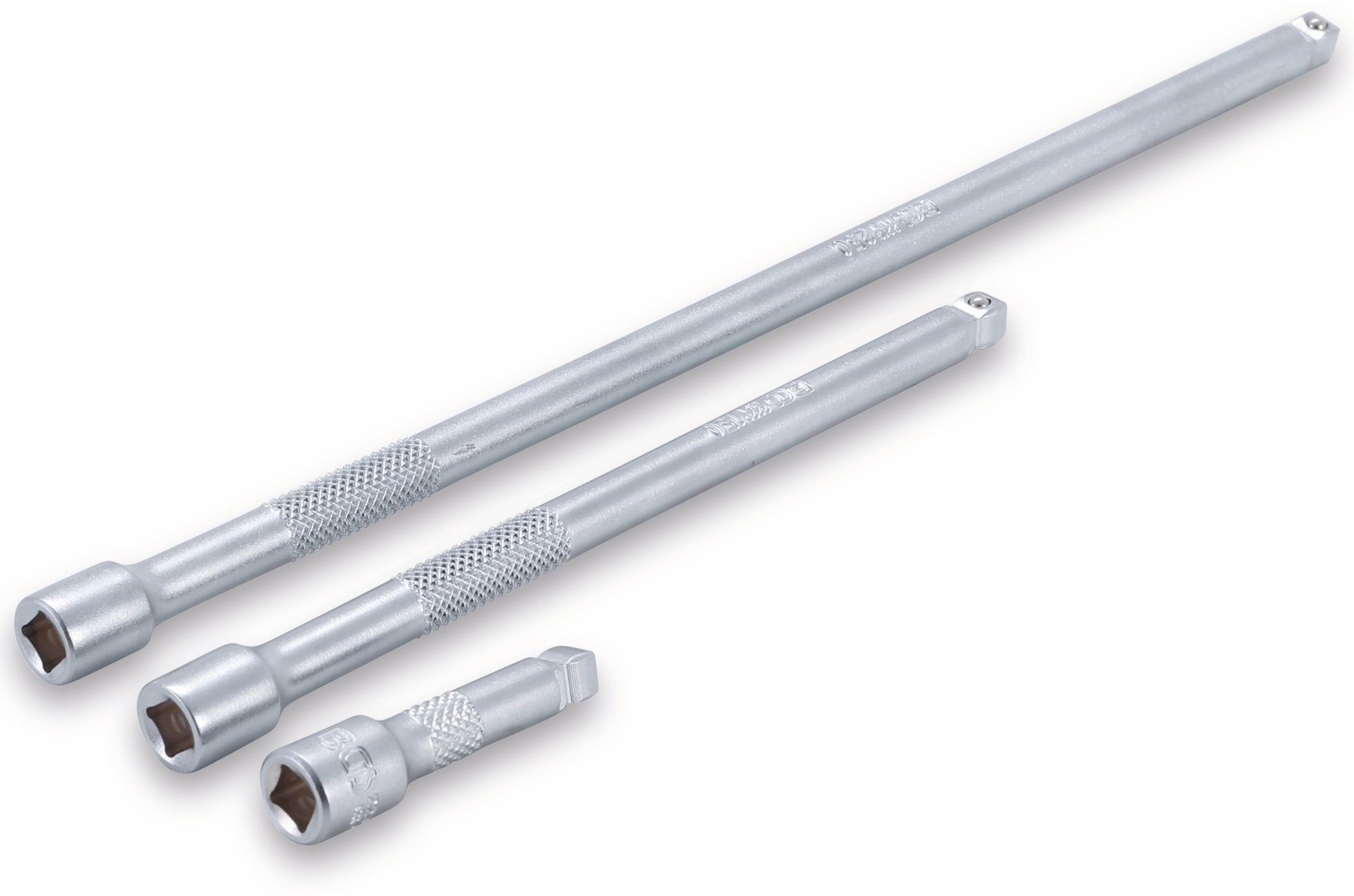 BGS TECHNIC Kippverlängerungs-Satz, 2233, 6,3 mm (1/4"), 50 / 150 / 250 mm, 3-tlg. BGS TECHNIC Kippverlängerungs-Satz, 2233, 6,3 mm (1/4"), 50 / 150 / 250 mm, 3-tlg.