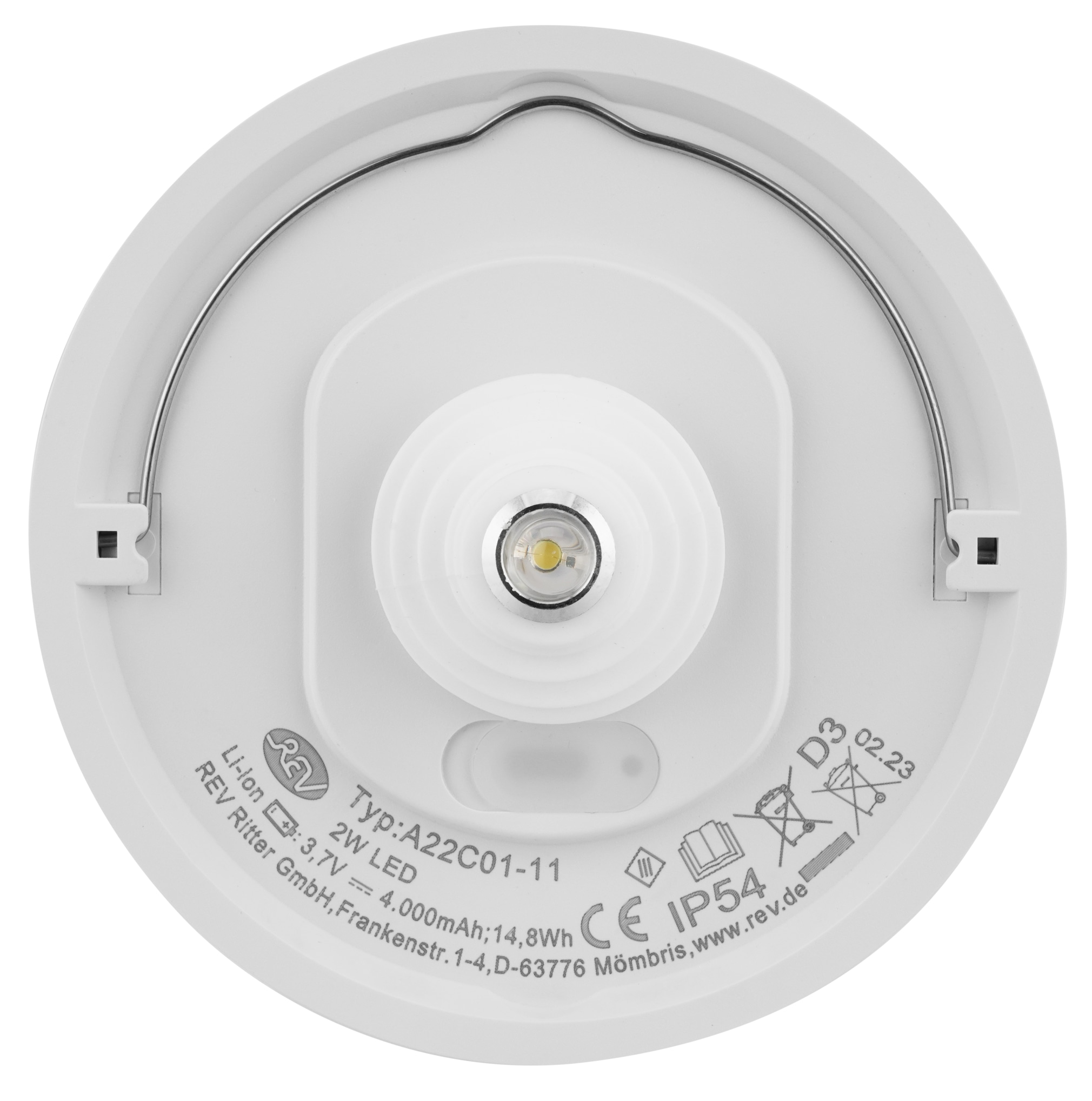REV LED-Flaschenleuchte 2021001730, weiß REV LED-Flaschenleuchte 2021001730, weiß