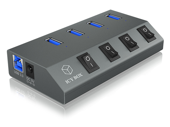 ICY BOX USB-Hub IB-HUB1405 4-Port