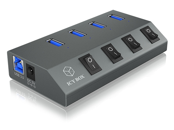 ICY BOX USB-Hub IB-HUB1405 4-Port