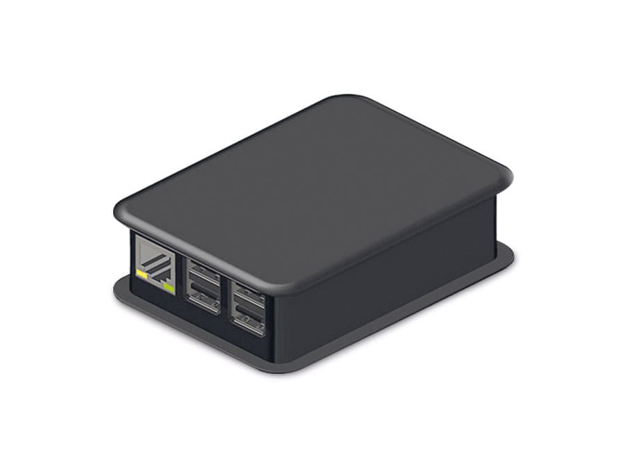 TEKO Raspberry Pi Gehäuse TEK-BERRY3.9, schwarz TEKO Raspberry Pi Gehäuse TEK-BERRY3.9, schwarz