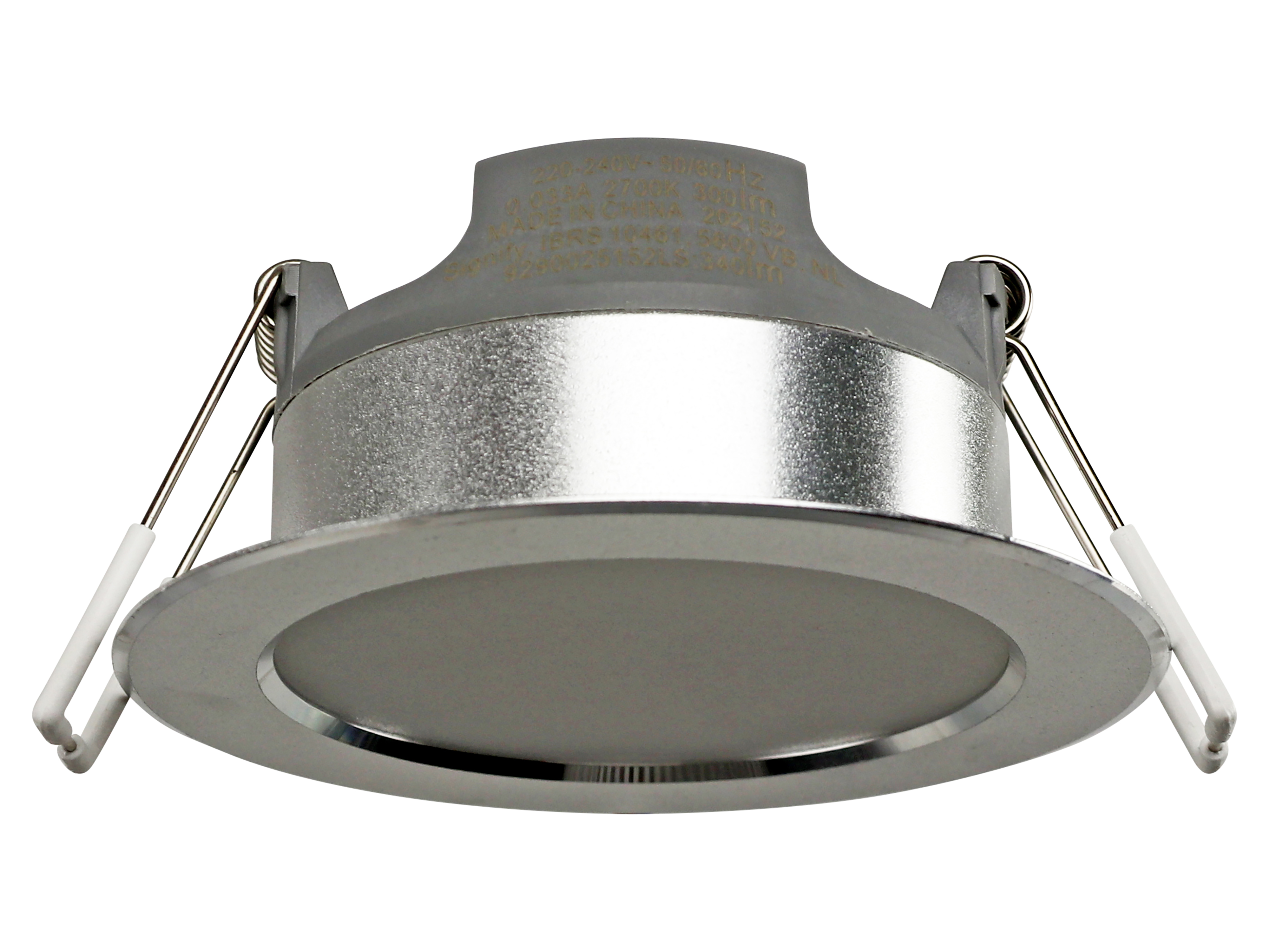 PHILIPS Einbaustrahler, LED, 2700K, 3,5W, Silber, 3 Stück