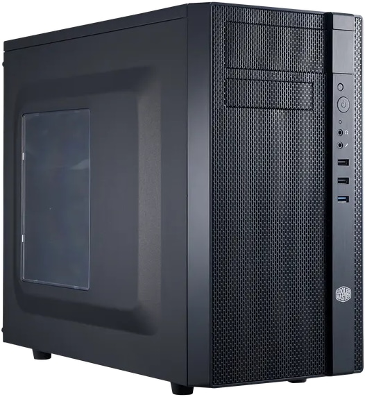 COOLER MASTER Mini Tower N200 schwarz COOLERMASTER Mini Tower N200 schwarz