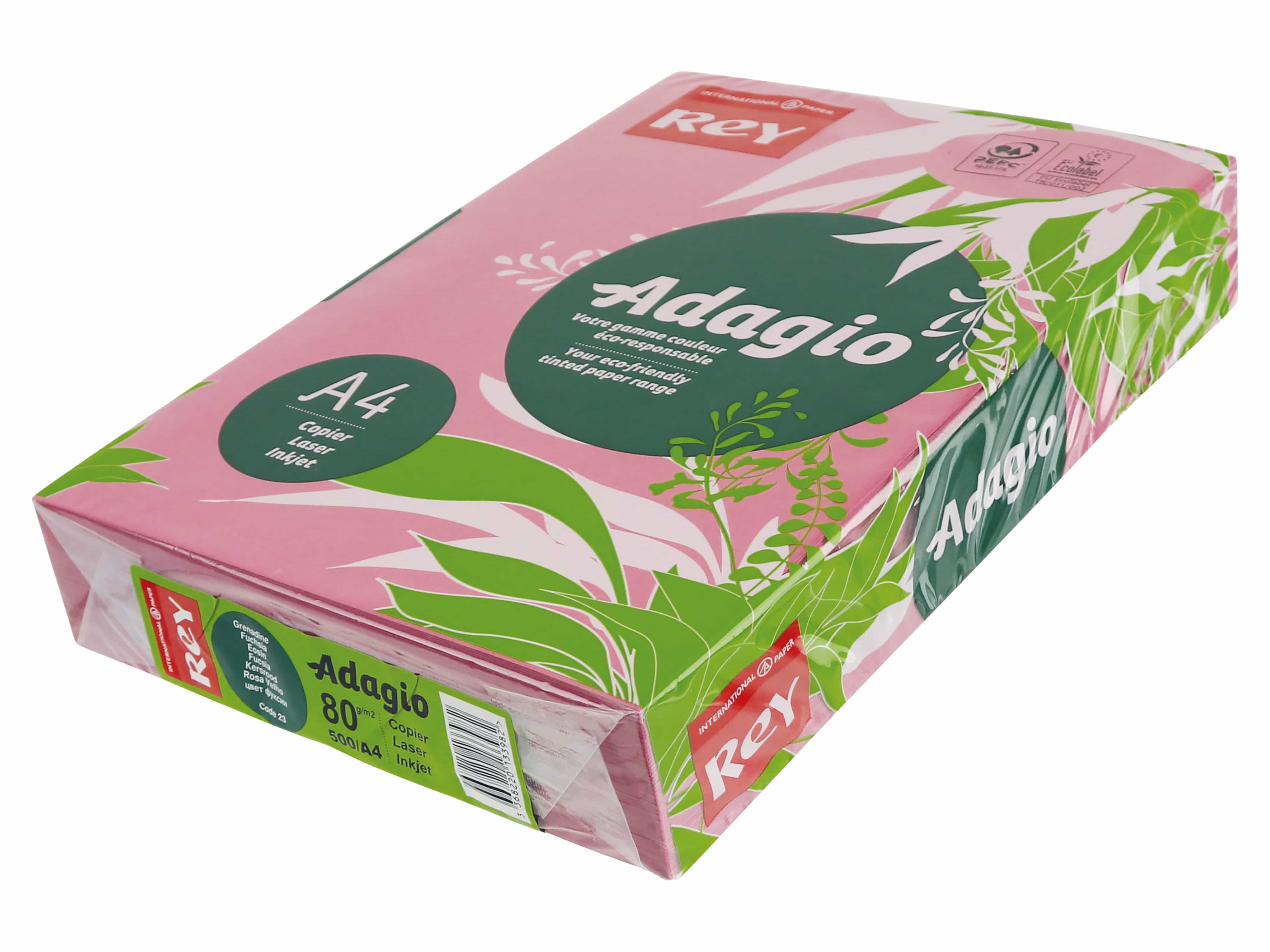 ADAGIO Kopierpapier A4, Fuchsia, 80 g/m² ADAGIO Kopierpapier A4, Fuchsia, 80 g/m²
