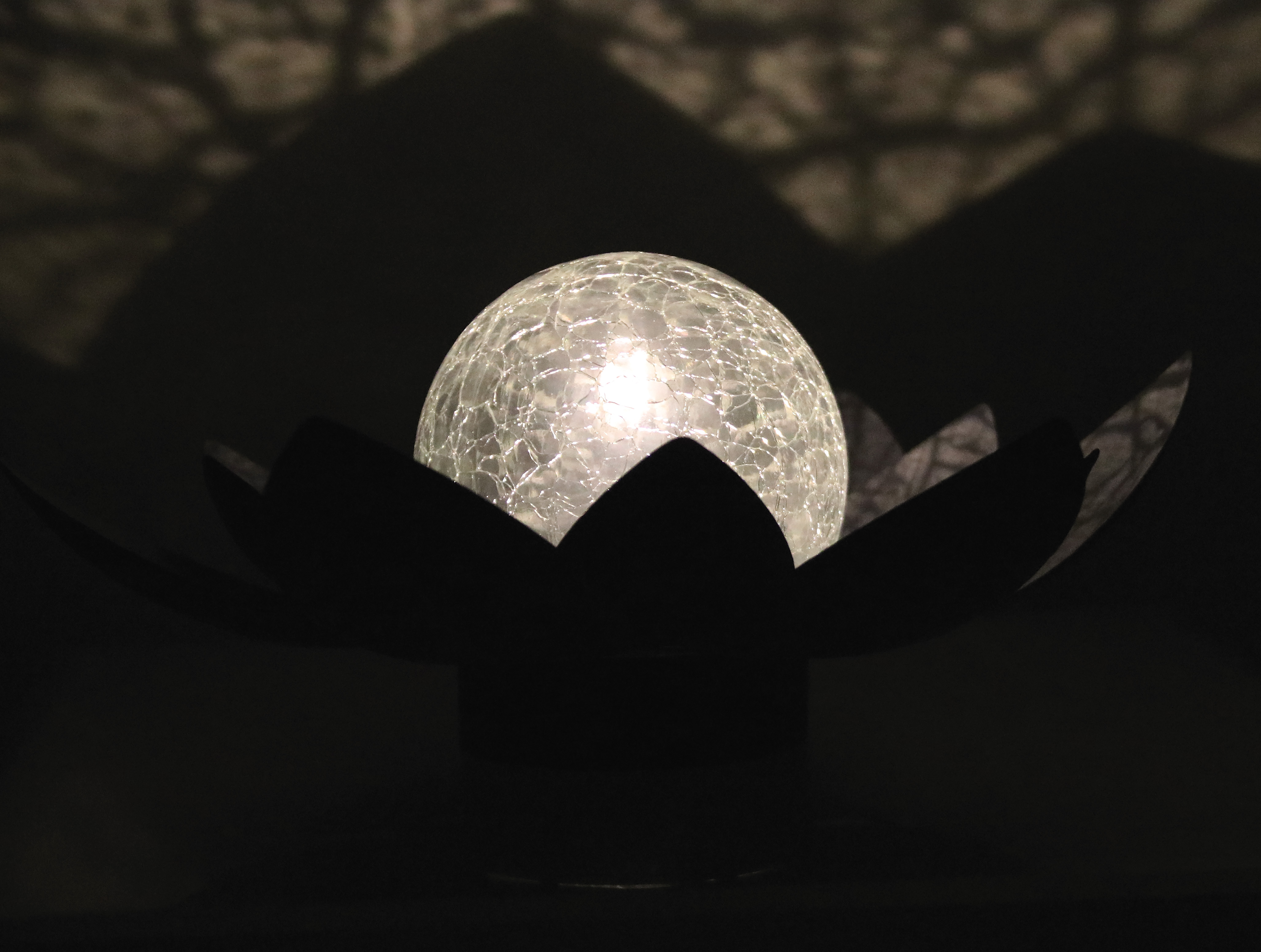 LED-Solartischleuchte, LED Wasser Lilie, GT-SWL-01, 28cm