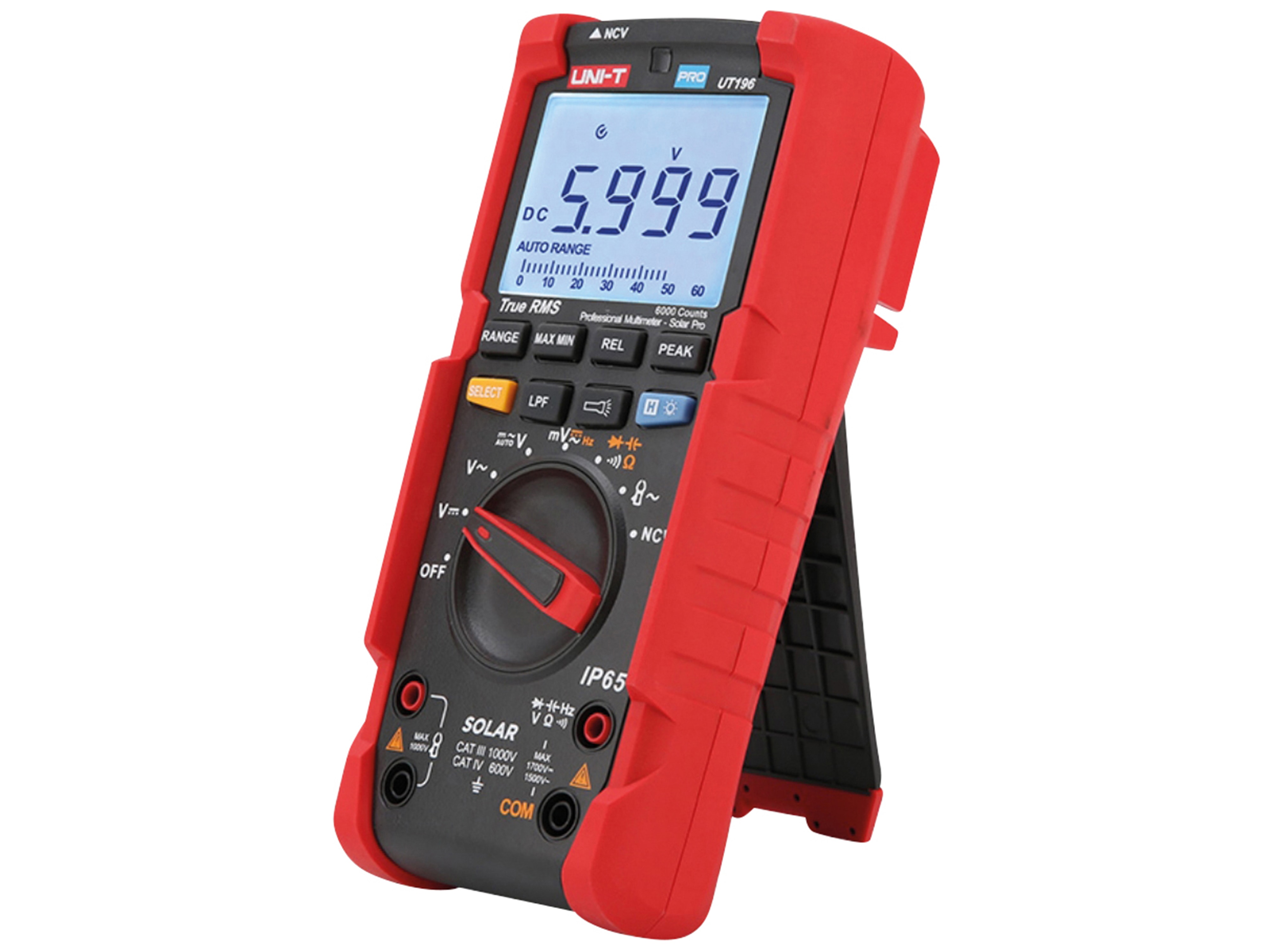 UNI-T True RMS Solar-Multimeter UT196