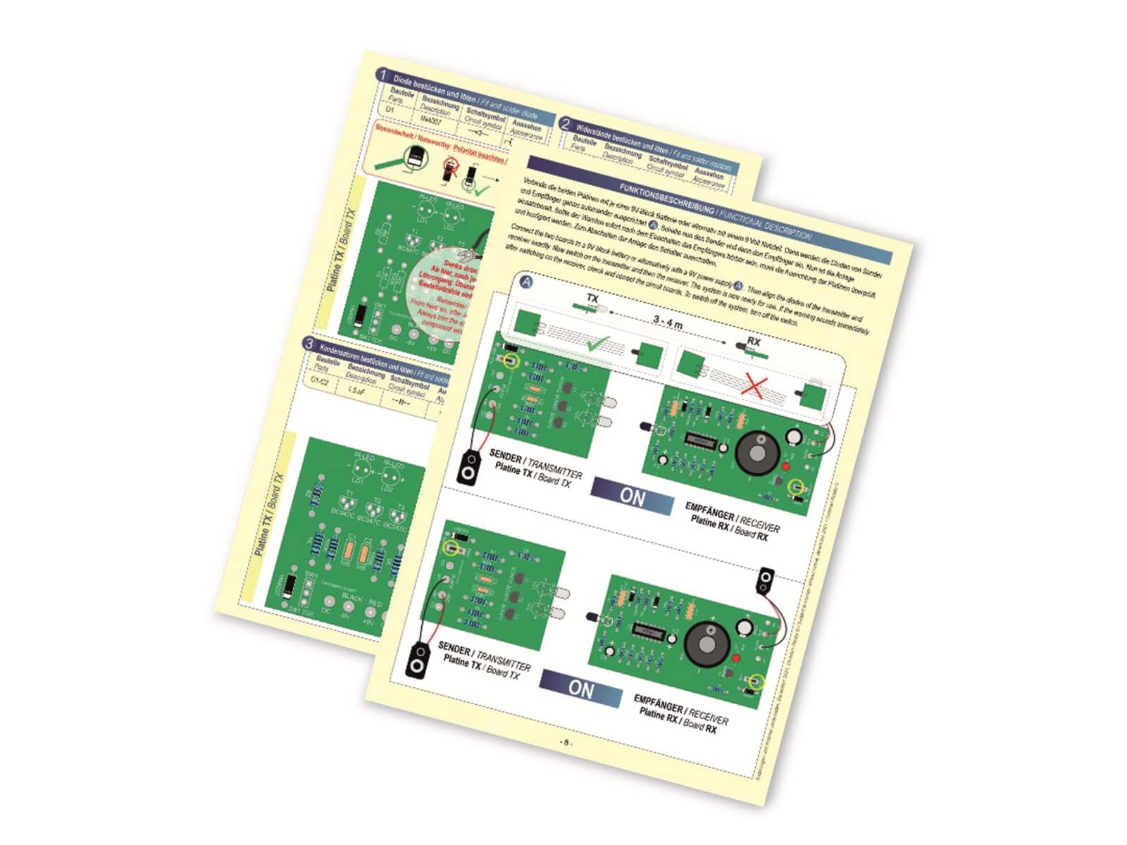 SOL-EXPERT Lötbausatz „Infrarot-Lichtschranke“