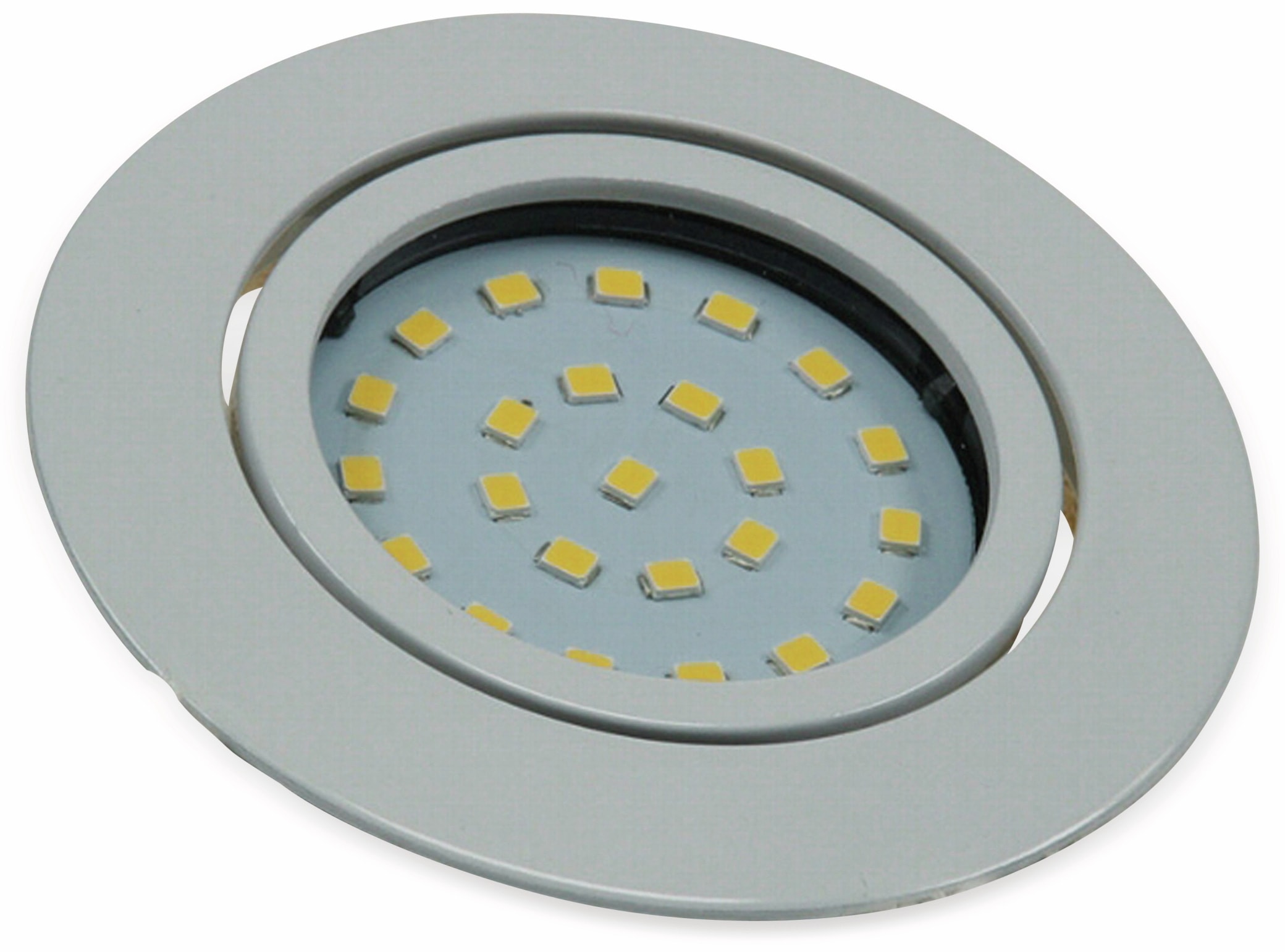 CHILITEC LED-Einbauleuchte "Flat-26" EEK F, 4 W, 330 lm, 2700 K, weiß CHILITEC LED-Einbauleuchte "Flat-26" EEK F, 4 W, 330 lm, 2700 K, weiß