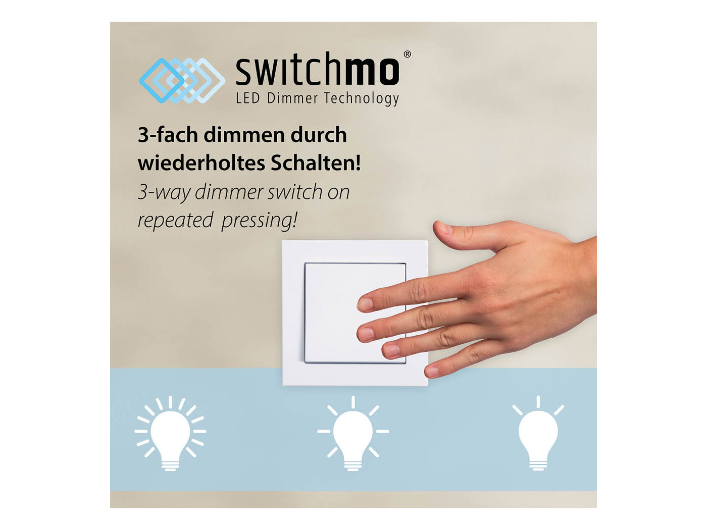 JUST LIGHT LED-Deckenleuchte 14041-18, 7,5W, 800lm, 3000K, schwarz