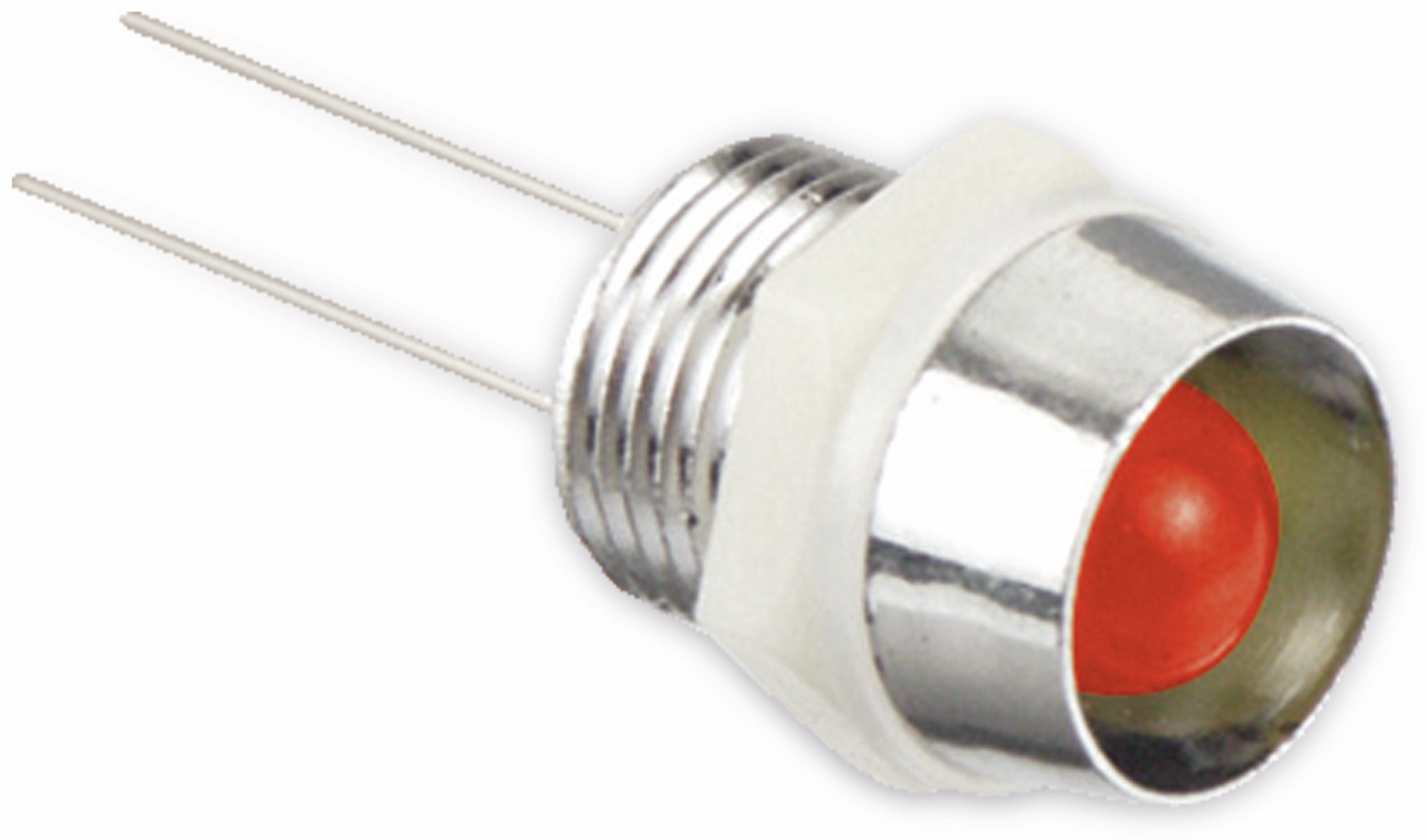 LED-Signalleuchte, Kontrollleuchte, 1,7 V-, rot