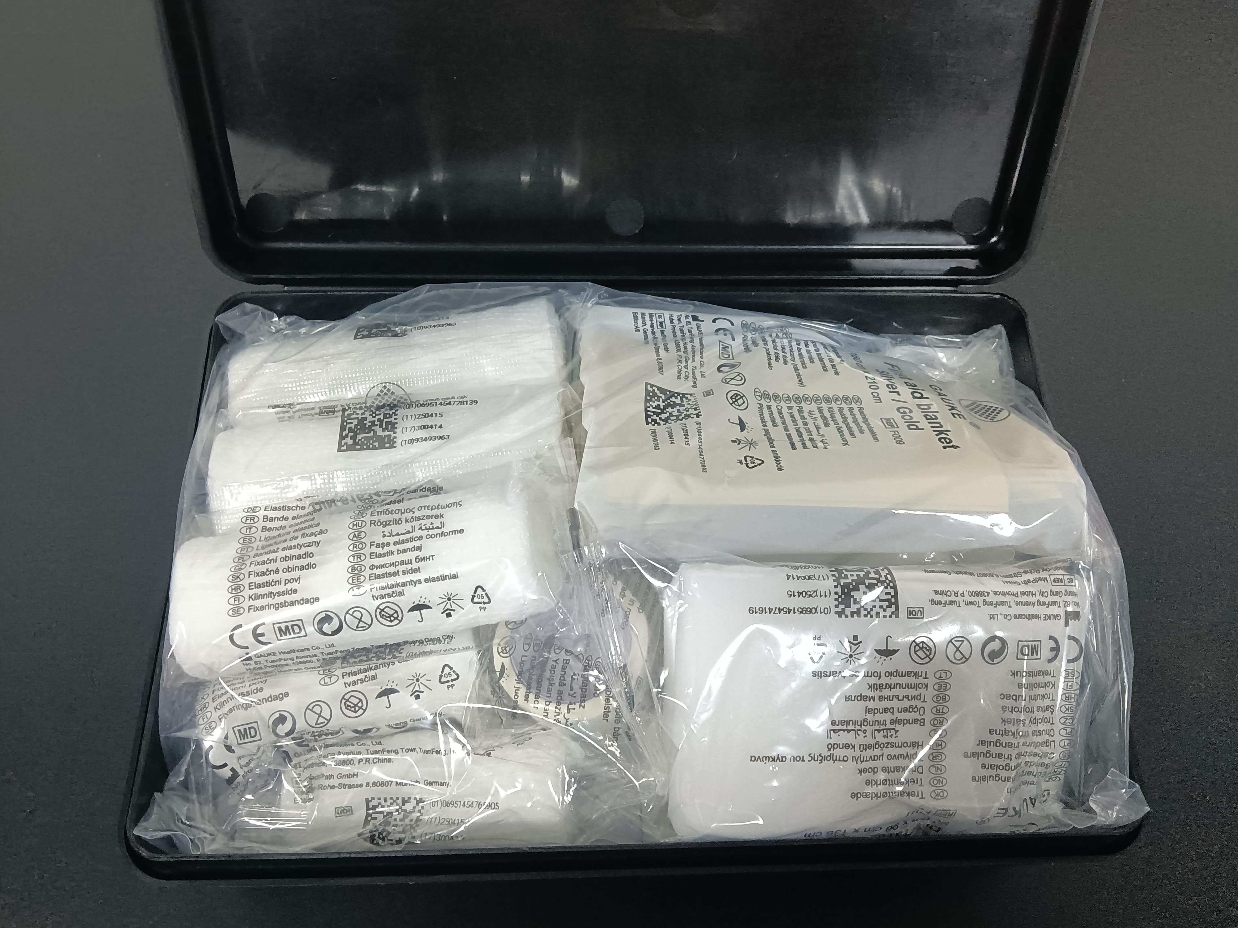 IWH KFZ-Verbandkasten "Kompakt", DIN 13164:2022