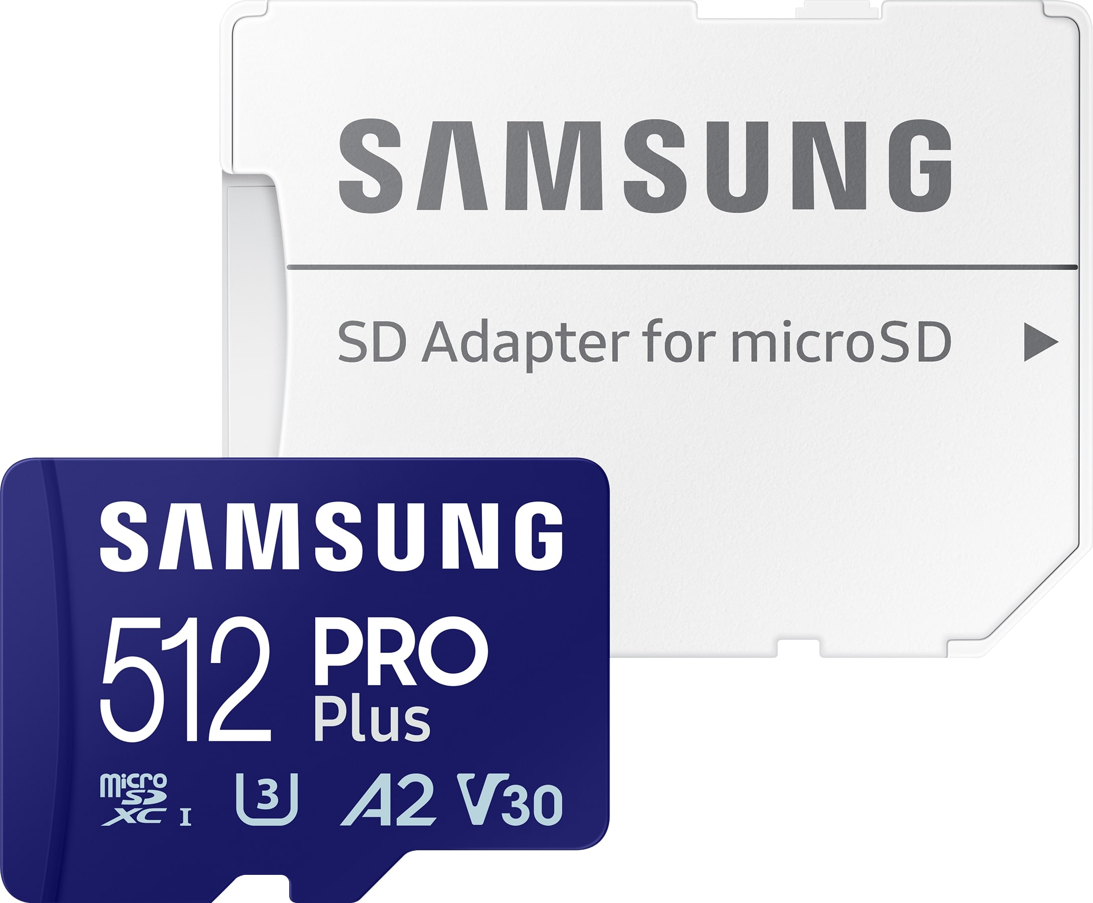 SAMSUNG MicroSDXC-Speicherkarte PRO Plus (2023) 512GB inkl. Adapter SAMSUNG MicroSDXC-Speicherkarte PRO Plus (2023) 512GB inkl. Adapter