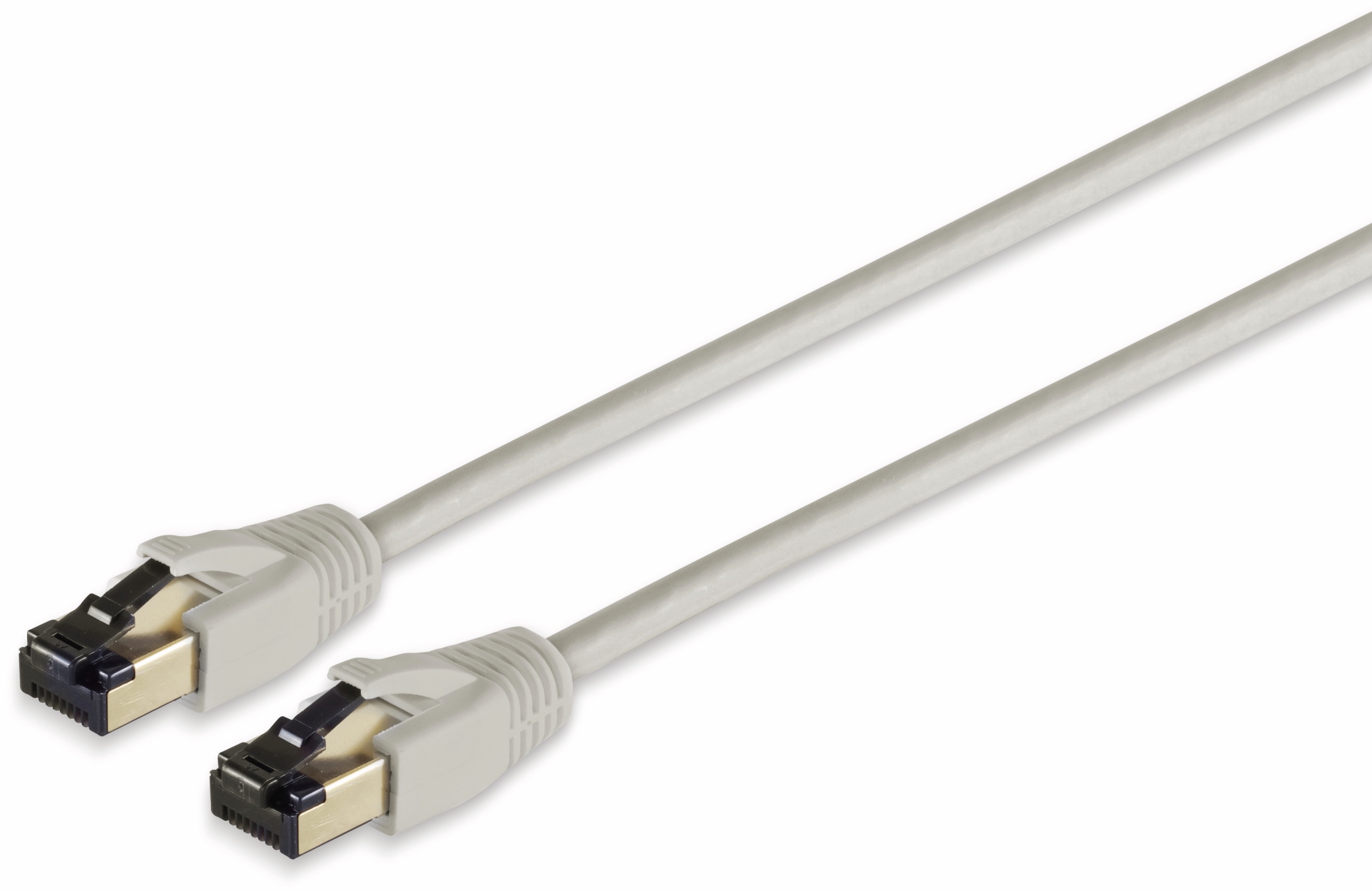 S-IMPULS Patchkabel CAT 8.1, F/FTP, LSZH, grau, 0,5 m S-IMPULS Patchkabel CAT 8.1, F/FTP, LSZH, grau, 0,5 m