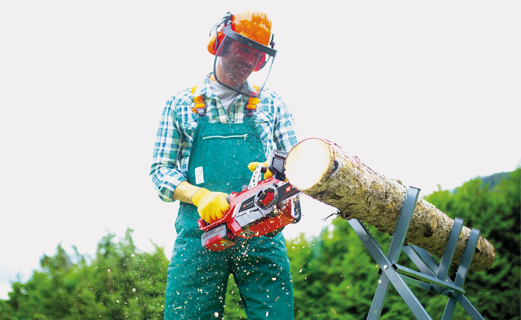 EINHELL Akku-Kettensäge GE-LC 18/25 Li Solo