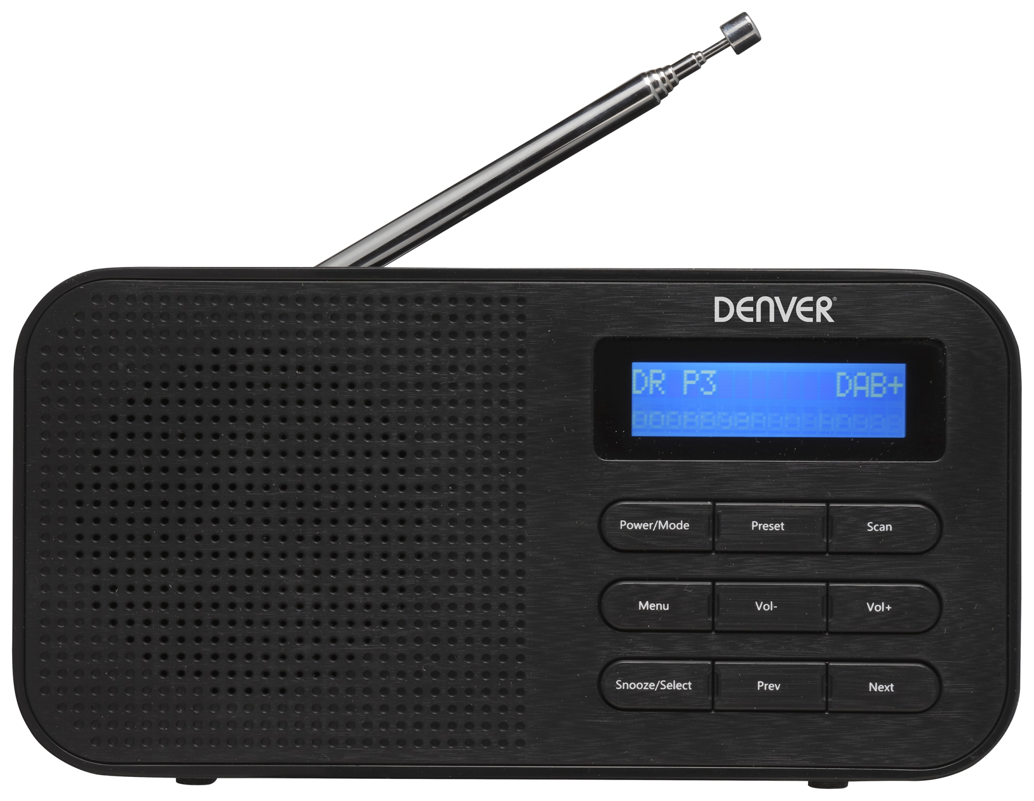 DENVER DAB+/UKW Radio DAB-42, schwarz DENVER DAB+/UKW Radio DAB-42, schwarz