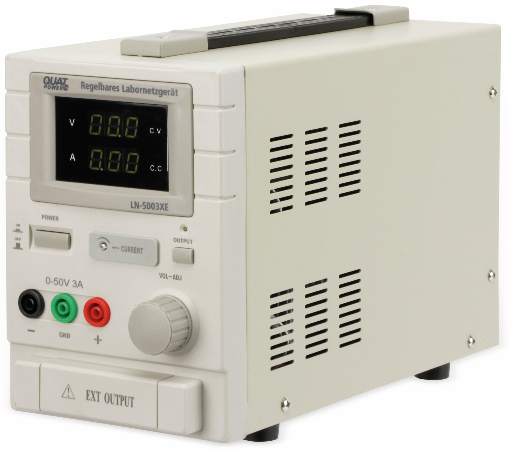 QUATPOWER Labornetzgerät LN-5003XE, 0...50 V-, 0...3 A QUATPOWER Labornetzgerät LN-5003XE, 0...50 V-, 0...3 A
