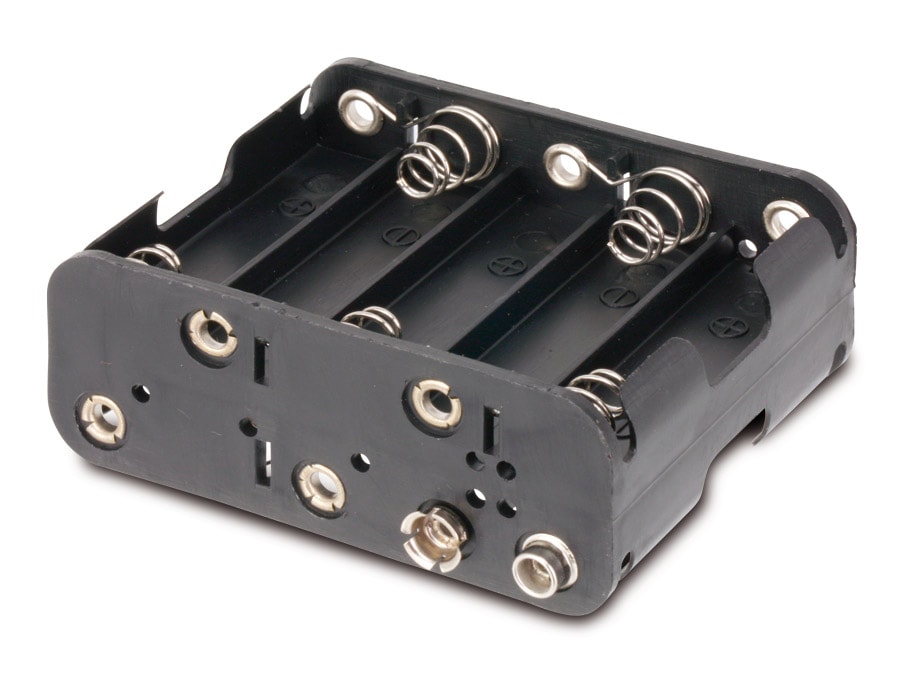 GOOBAY Batteriehalter, 10x Mignon, Clipanschluss GOOBAY Batteriehalter, 10x Mignon, Clipanschluss