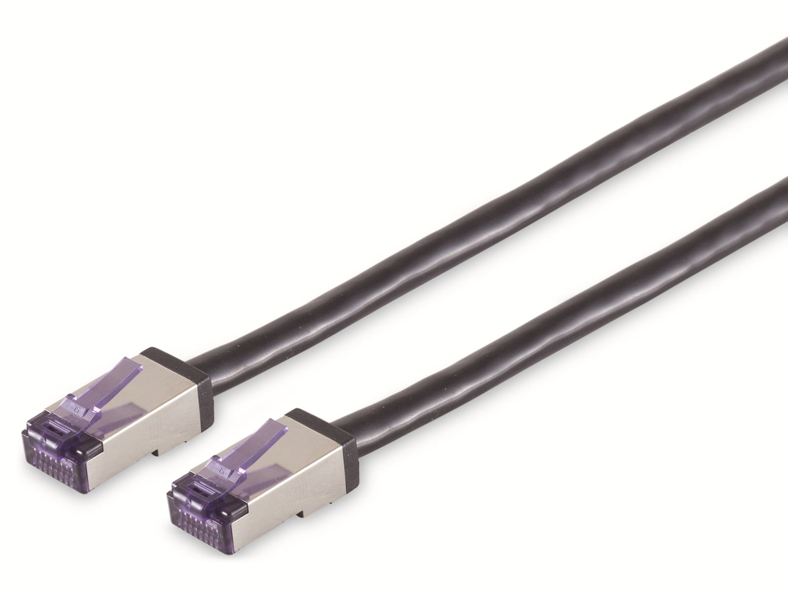SMART-MULTIMEDIA CAT.6a Netzwerkkabel Superflex, S/FTP, schwarz, 0,25m SMART-MULTIMEDIA CAT.6a Netzwerkkabel Superflex, S/FTP, schwarz, 0,25m