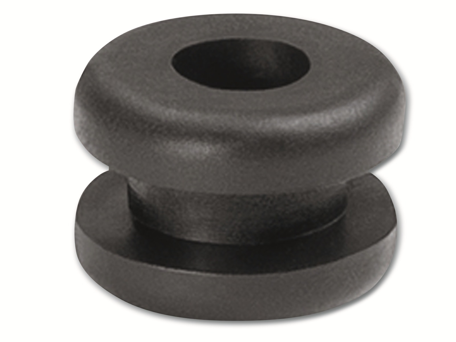 HELLERMANNTYTON Durchführungstülle, 633-02020, Schwarz, PVC, ∅ 4 mm, 1 Stück HELLERMANNTYTON Durchführungstülle, 633-02020, Schwarz, PVC, ∅ 4 mm, 1 Stück