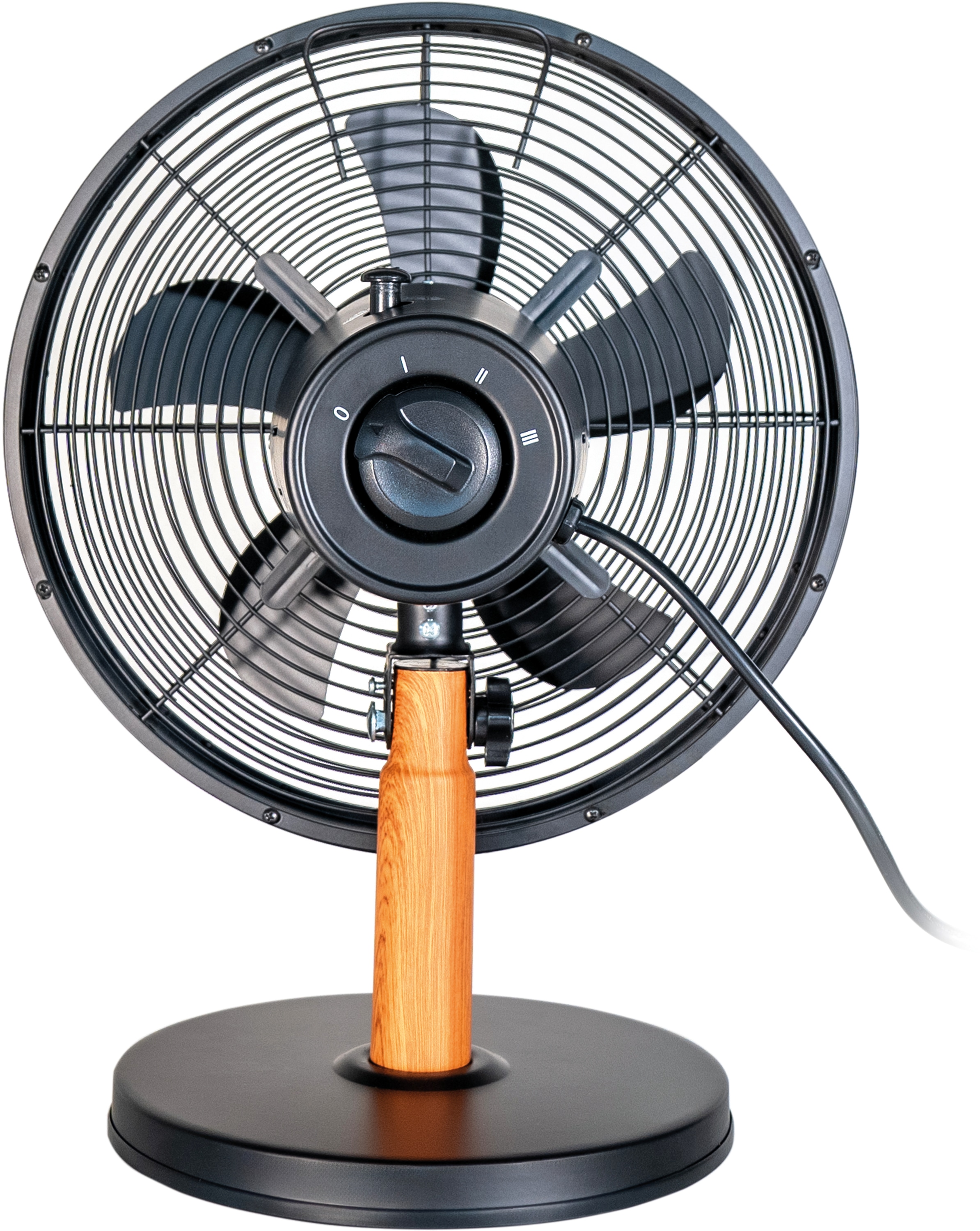 UNOLD Tischventilator 86715, Black Steel, 35 W
