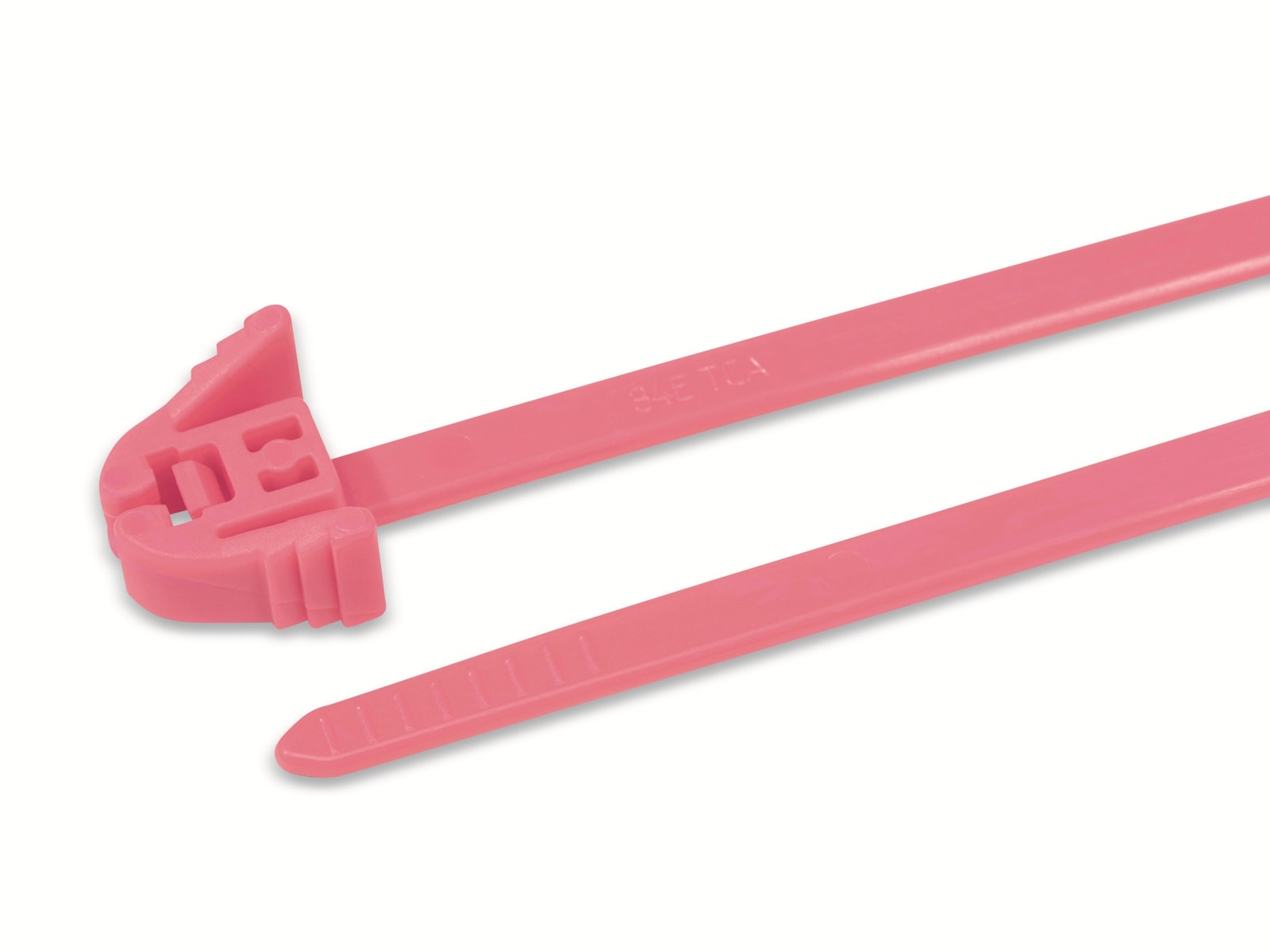 HELLERMANNTYTON Kabelbinder lösbar, 115-00138, 305x4,7 mm, pink, 100 Stück