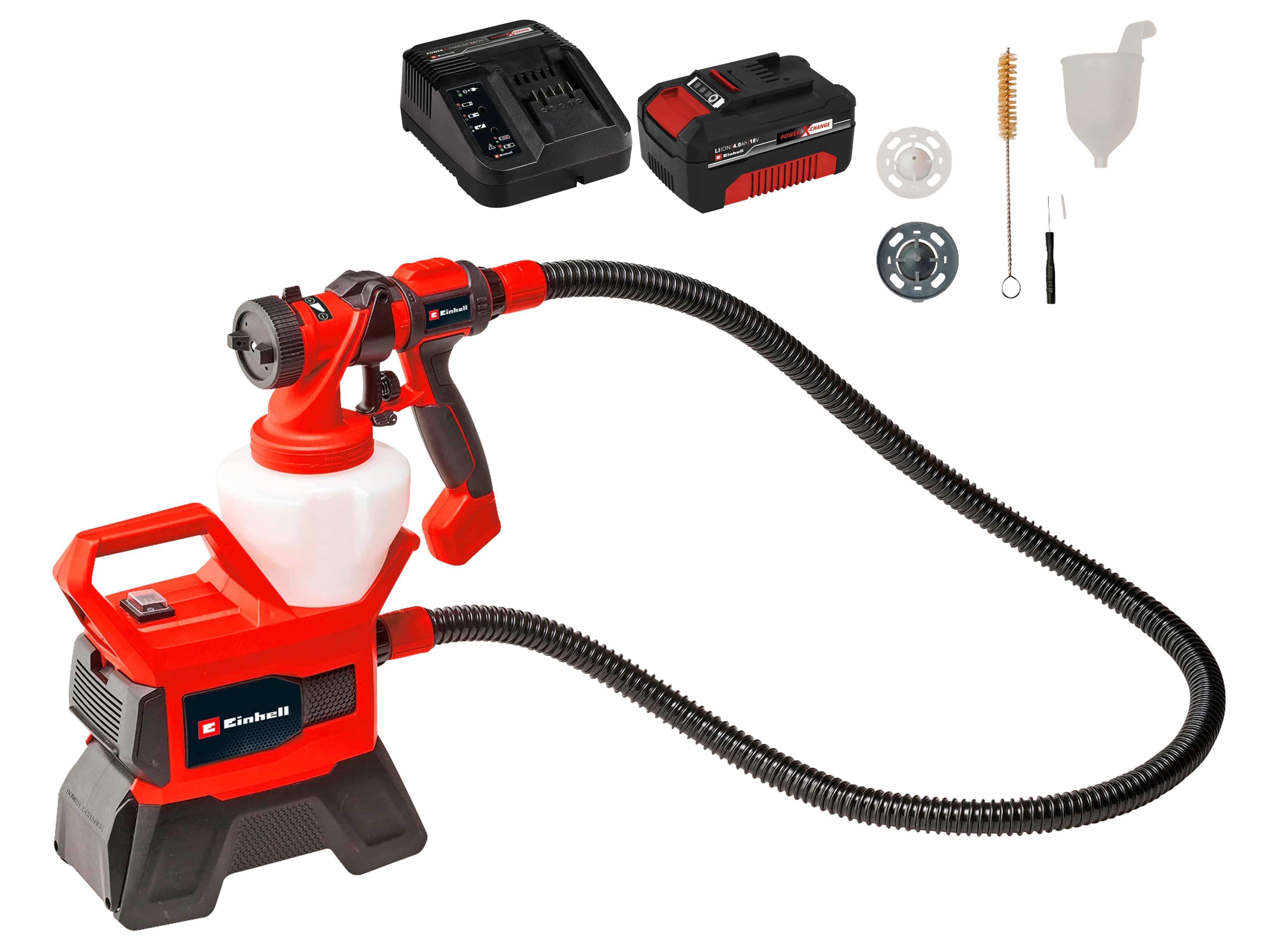 EINHELL Akku-Farbsprühsystem TE-SY 18/90 Li Kit (1x 4,0 Ah) EINHELL Akku-Farbsprühsystem TE-SY 18/90 Li Kit (1x 4,0 Ah)