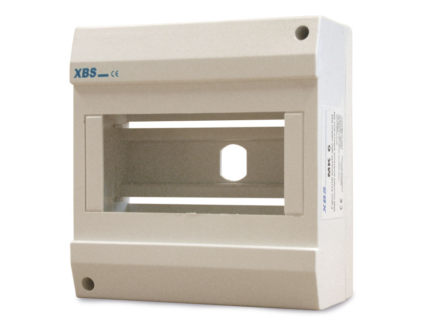 Kleinverteiler, ohne Tür, AP, 8 TE Kleinverteiler, ohne Tür, AP, 8 TE