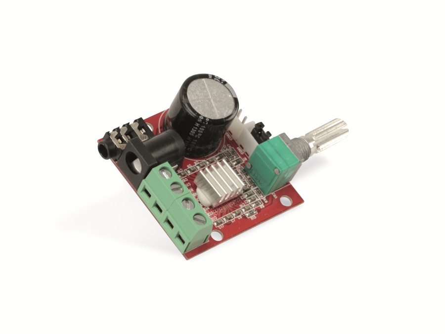 DAYPOWER Stereo-Verstärkermodul VM-2x10, 2x 10 W DAYPOWER Stereo-Verstärkermodul VM-2x10, 2x 10 W