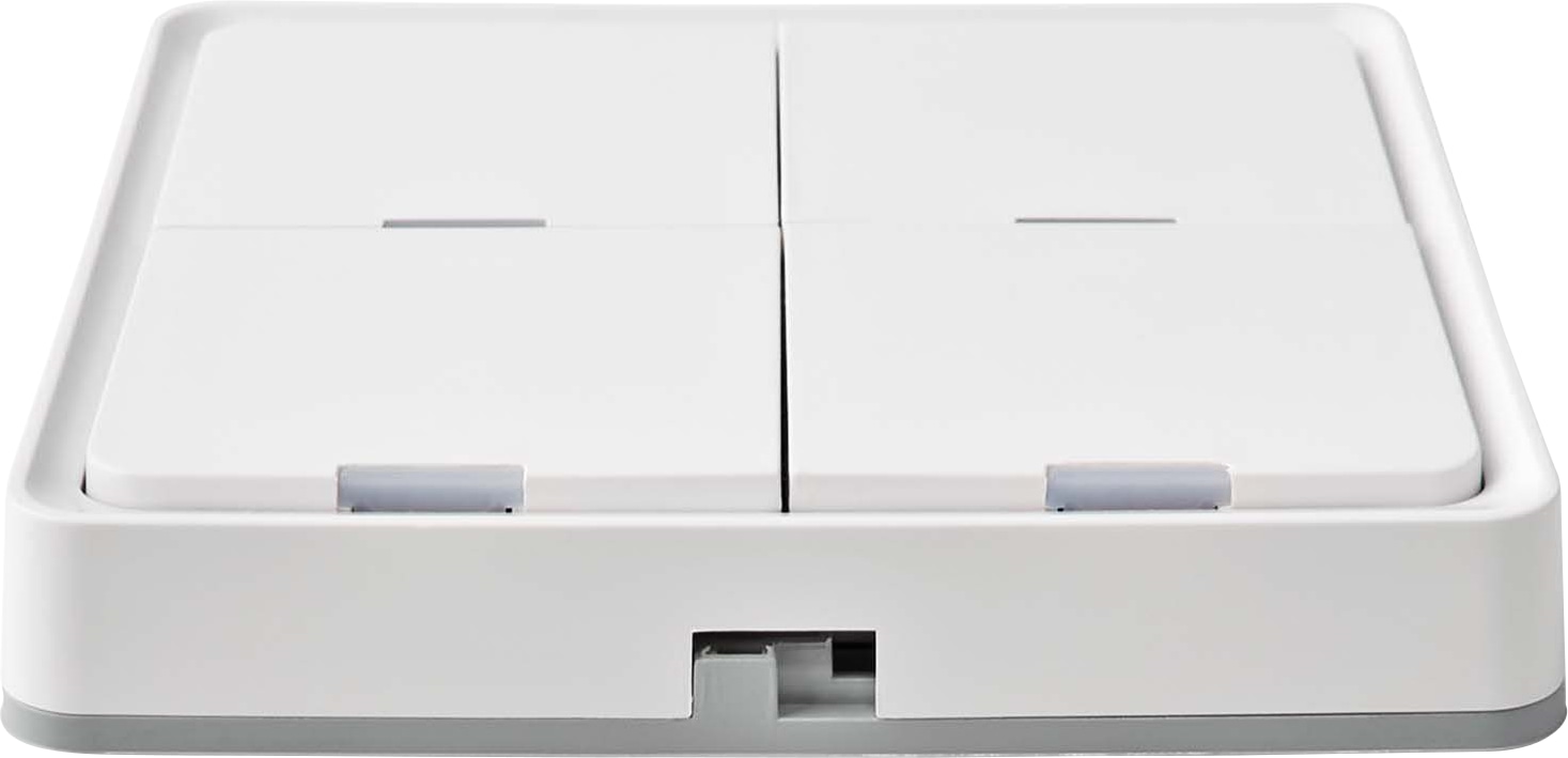 NEDIS Wandschalter SmartLife, 4 Knöpfe, weiß