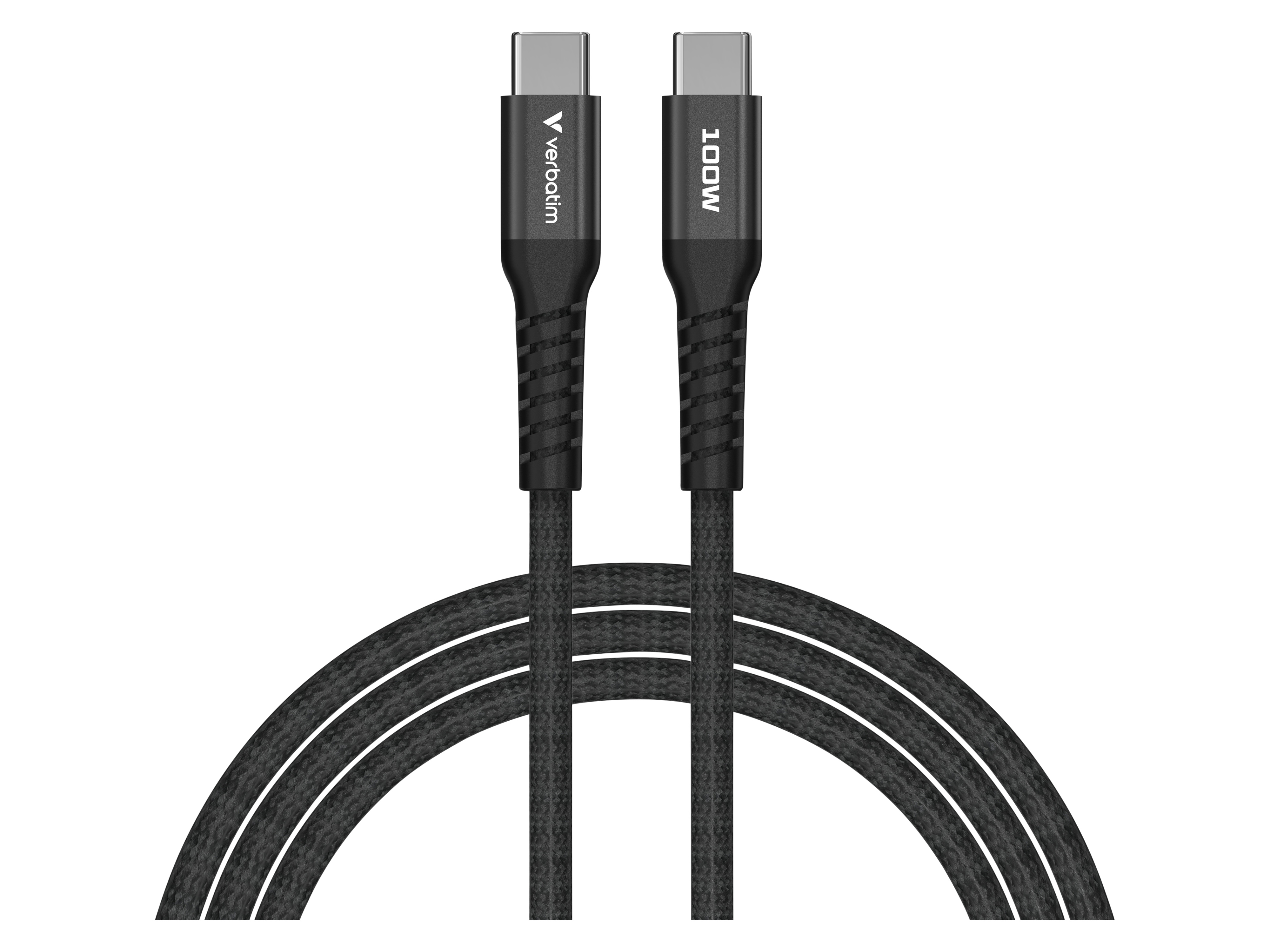 VERBATIM USB-C Kabel 31856 100W 1.2m schwarz magnetisch
