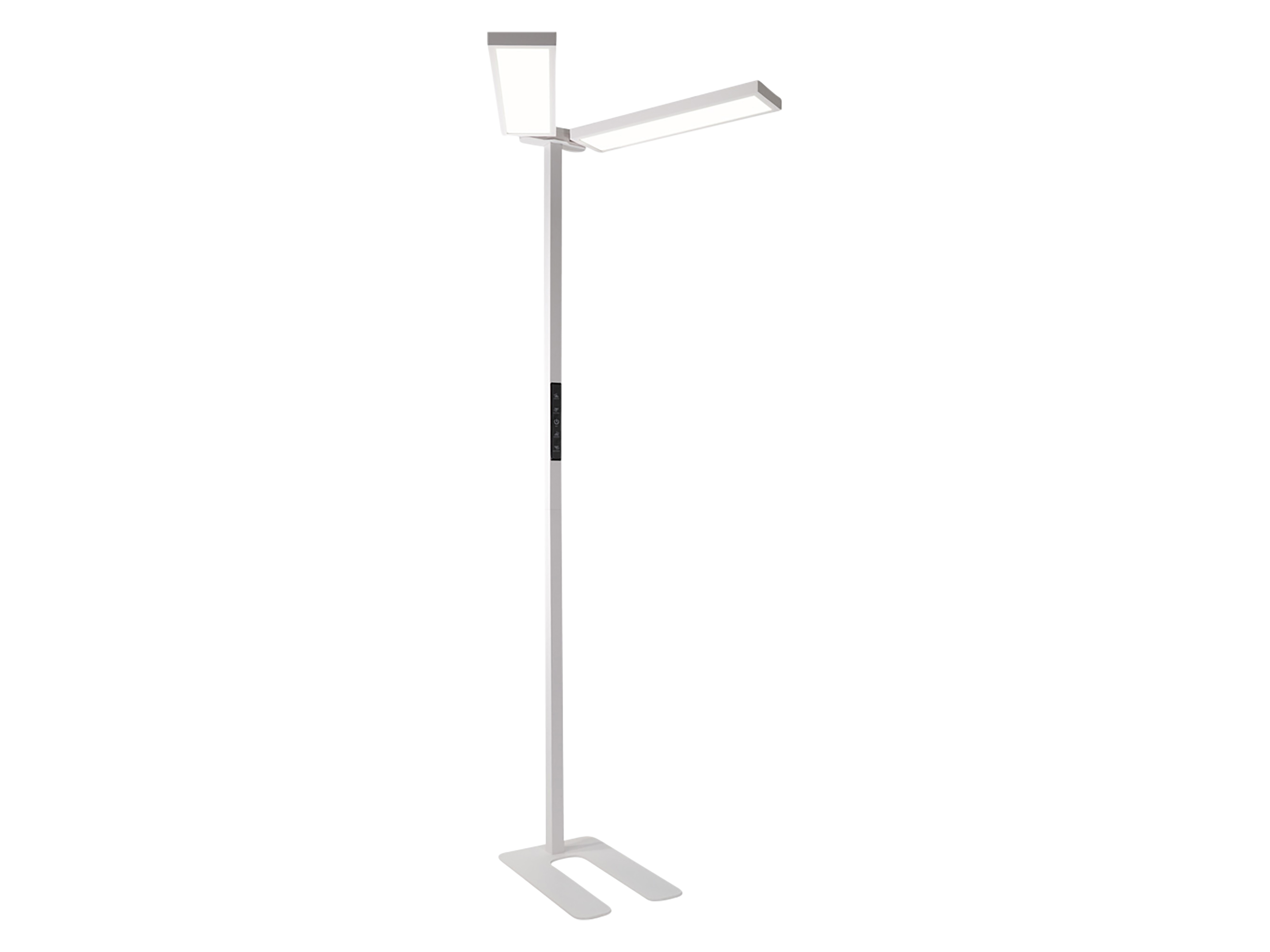 LUXULA LED-Büro-Stehleuchte, Up/Down, 120W, 4000K, EEK: F, 8500lm, IP20, dimmbar, weiß