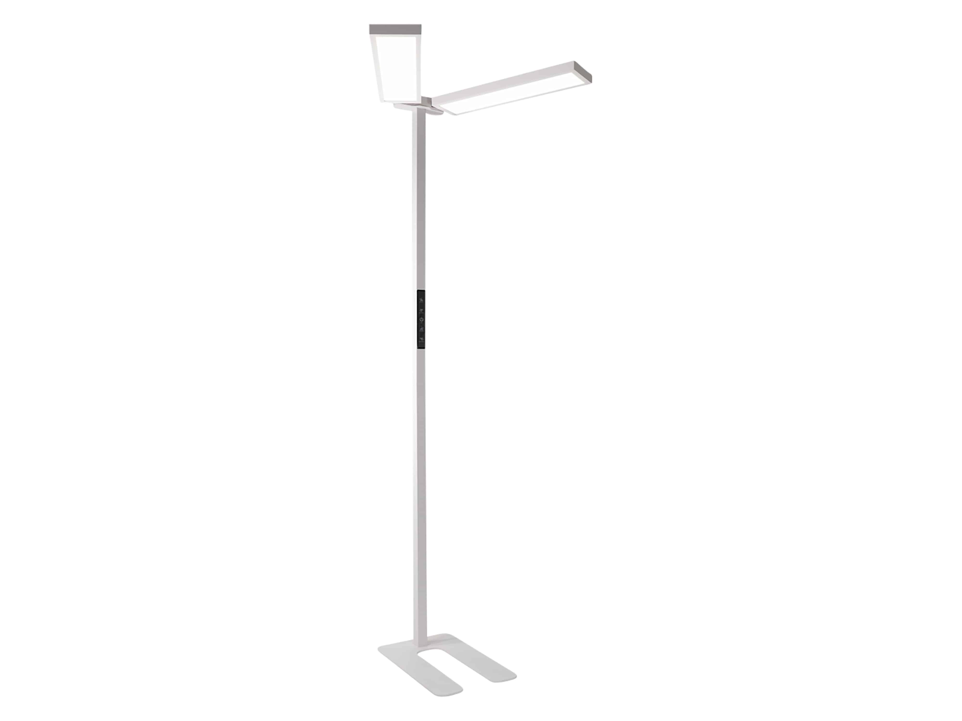LUXULA LED-Büro-Stehleuchte, Up/Down, 120W, 4000K, EEK: F, 8500lm, IP20, dimmbar, weiß LUXULA LED-Büro-Stehleuchte, Up/Down, 120W, 4000K, EEK: F, 8500lm, IP20, dimmbar, weiß