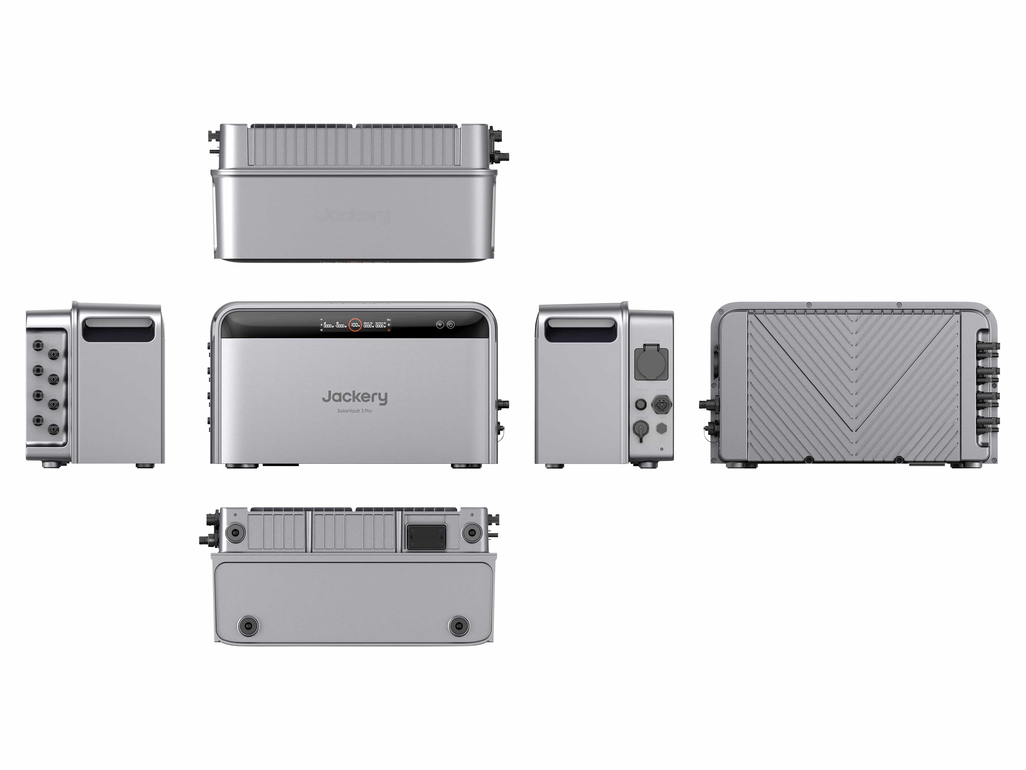 JACKERY Balkonkraftwerk SolarVault 3 Pro, 2520 Wh, Solarspeicher